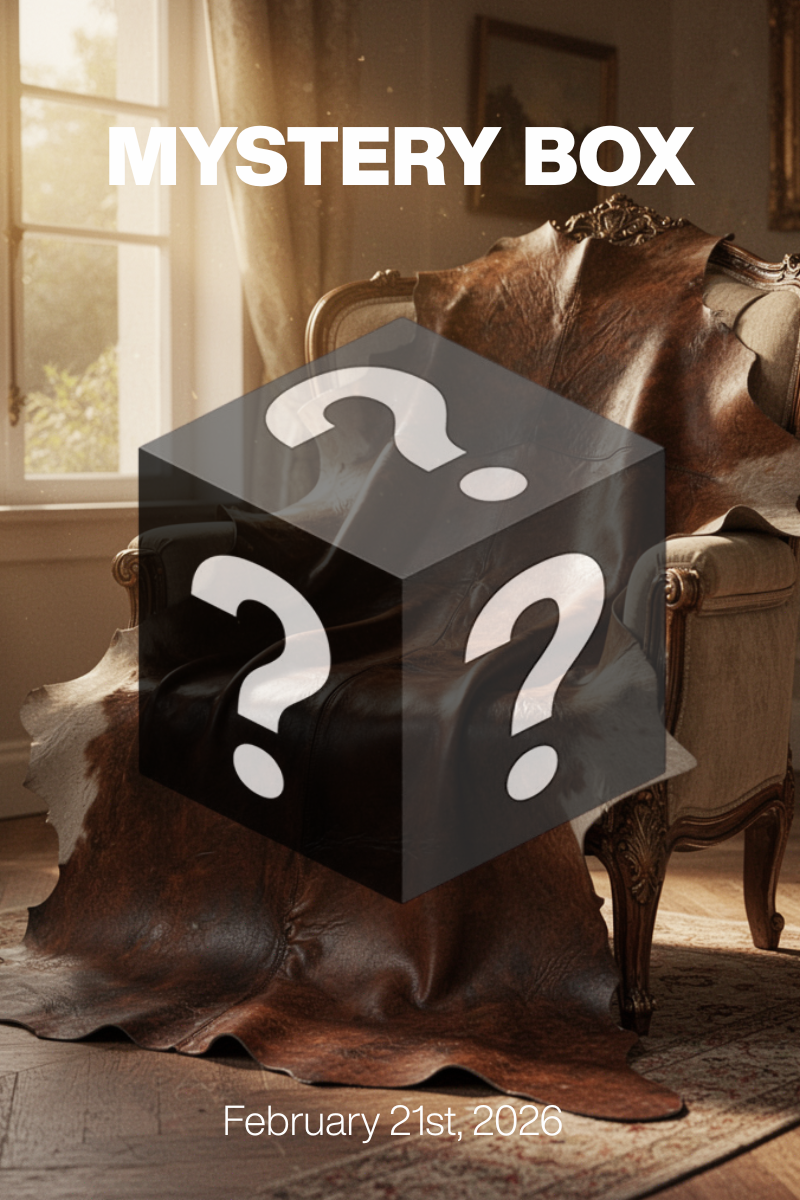 MYSTERY BOX Feb 21st, 2026: Leather Discipline at $79/$99 + Designer Shoes $30
