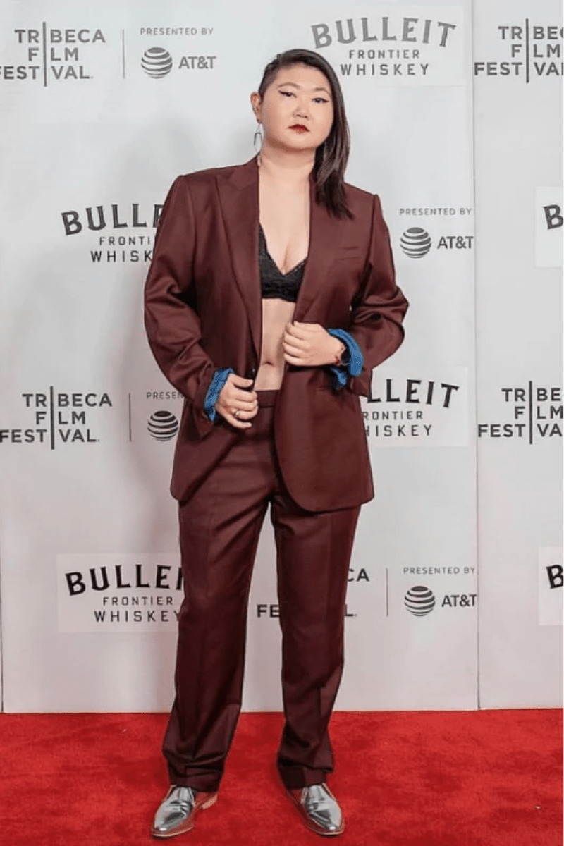 Diane Chen, a nonbinary actor based in NYC and a valued friend of The Tailory New York