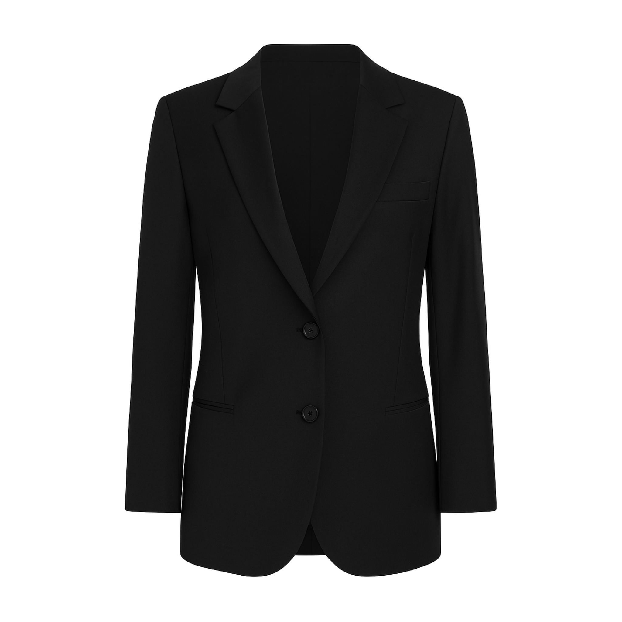 SAMPLE SALE | Notch Lapel Black Blazer