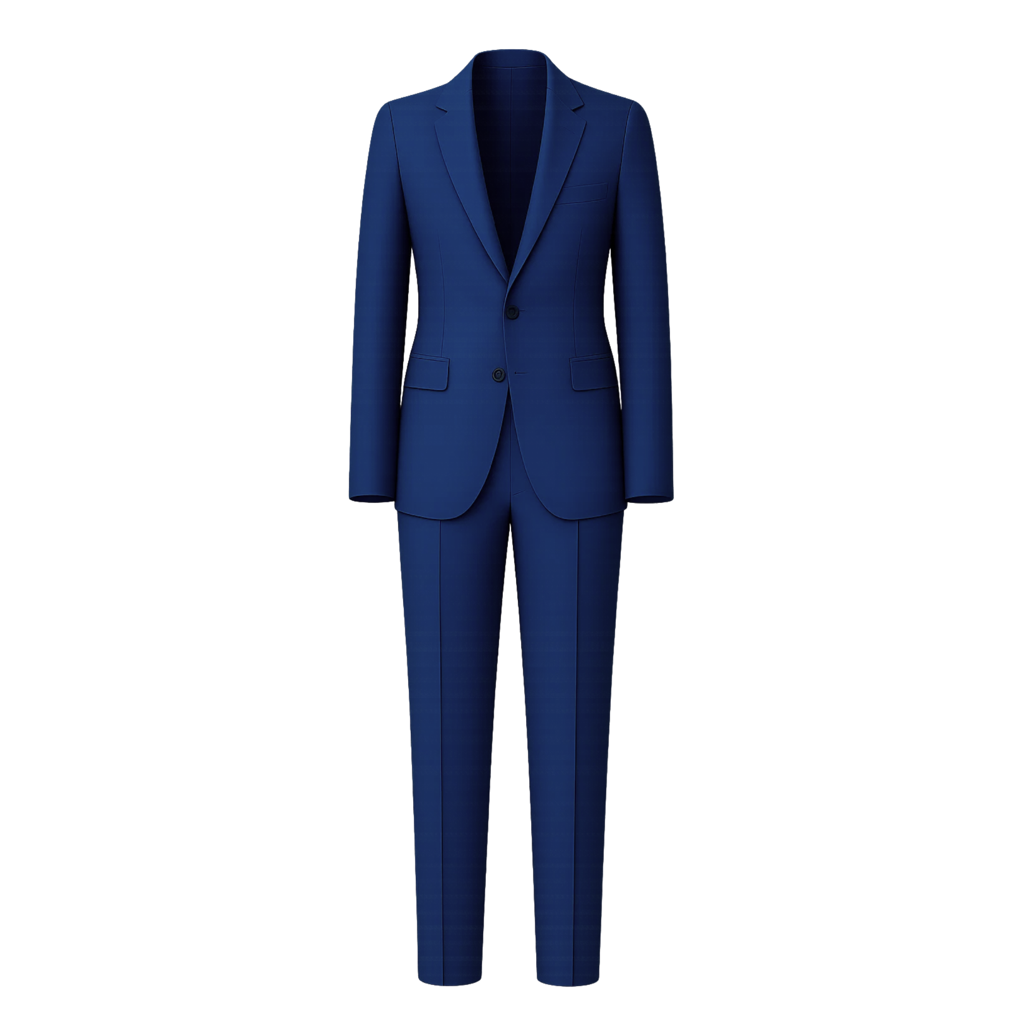 Men's Royal Blue Power Suit Set