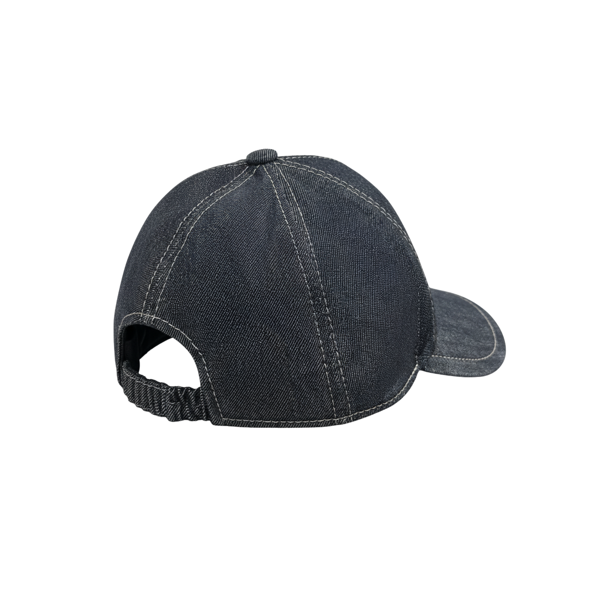 Washed Denim Baseball Cap