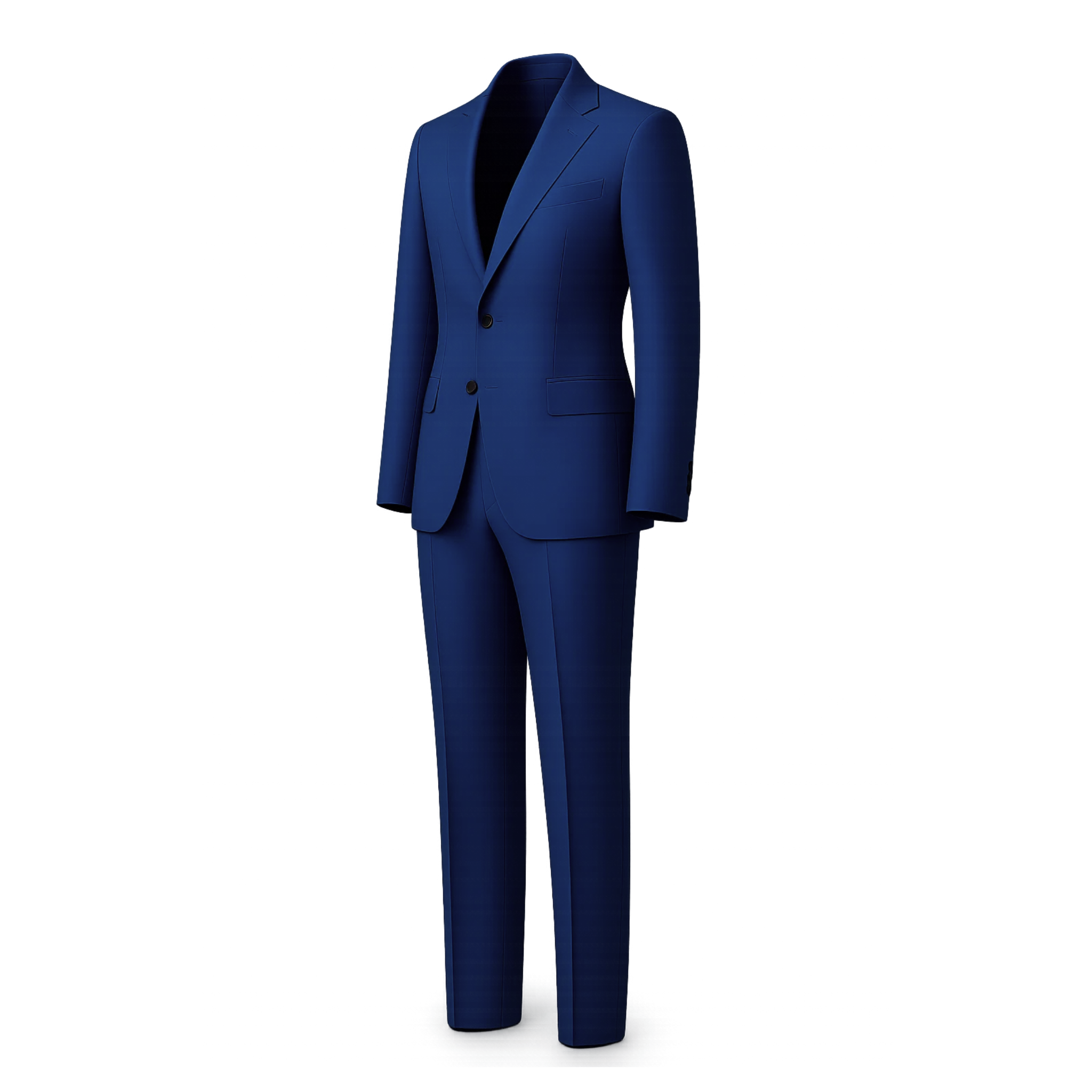Men's Royal Blue Power Suit Set