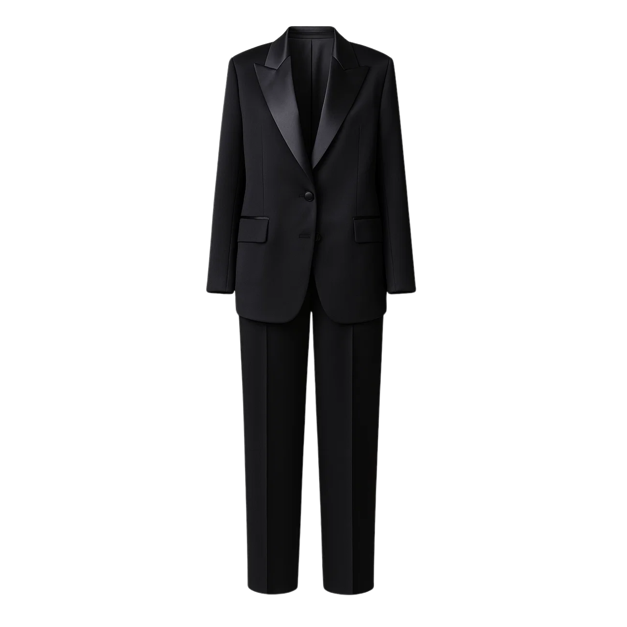 SAMPLE SALE | Women's Black Oversized Wedding Suit
