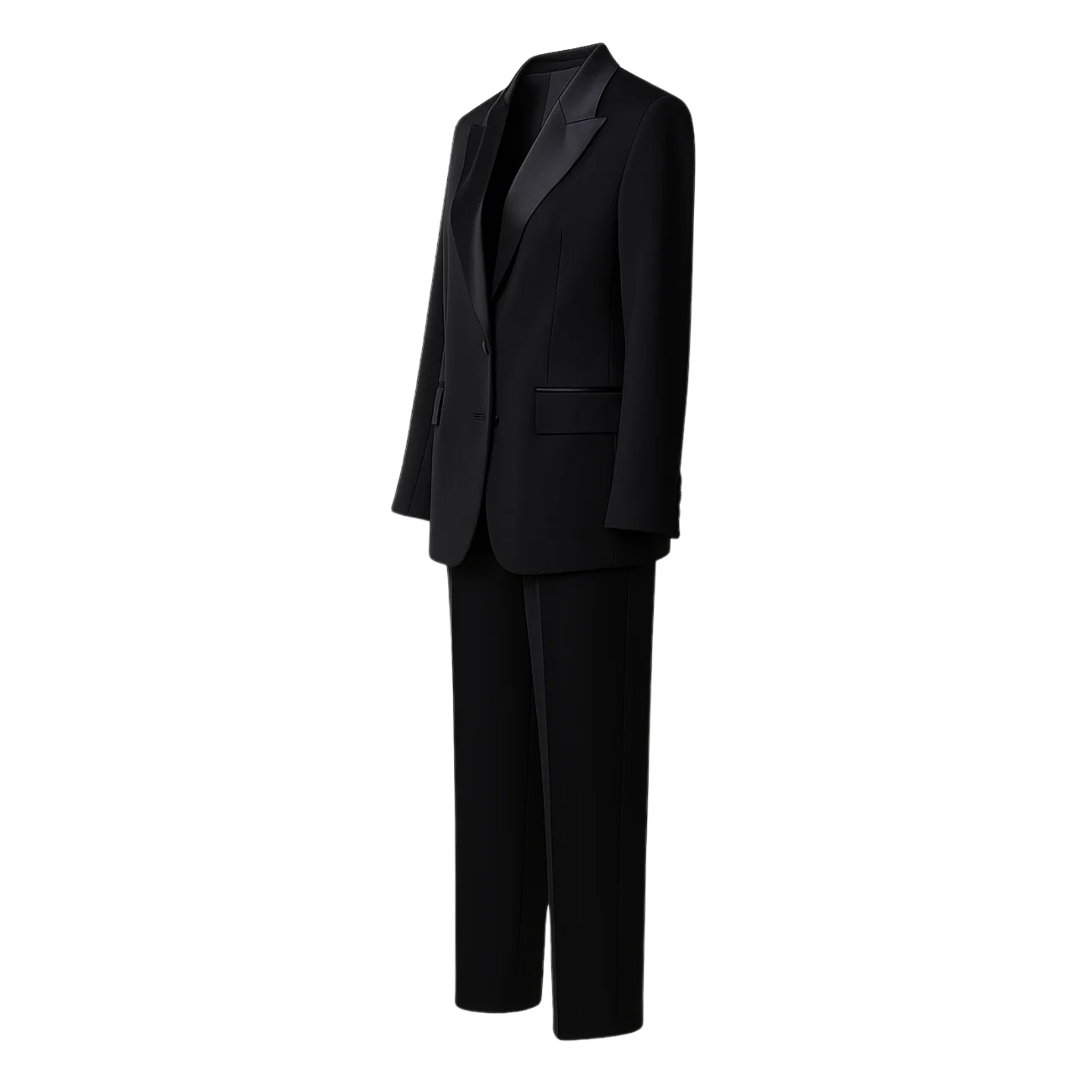 SAMPLE SALE | Women's Black Oversized Wedding Suit