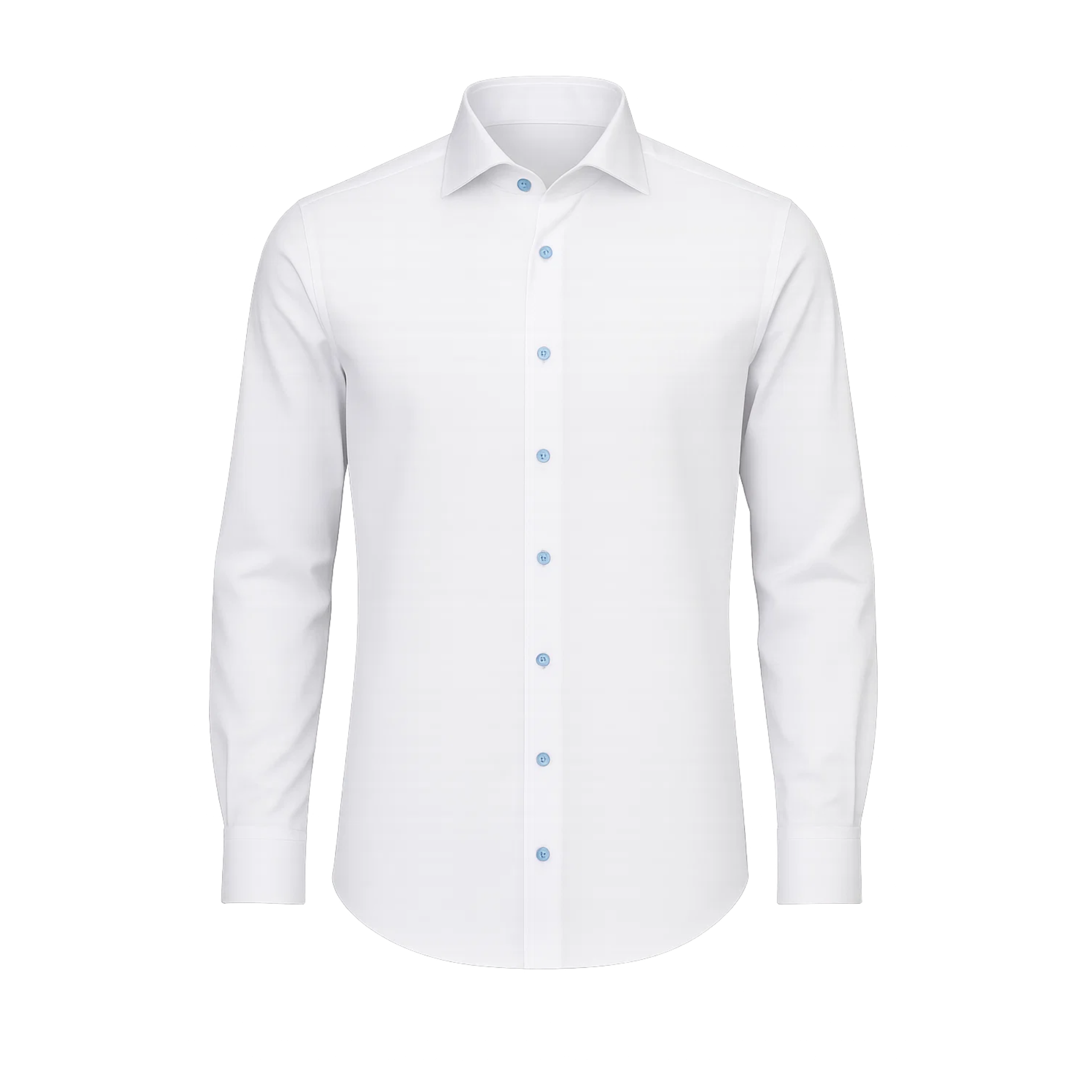 Men's White Classic Dress Shirt