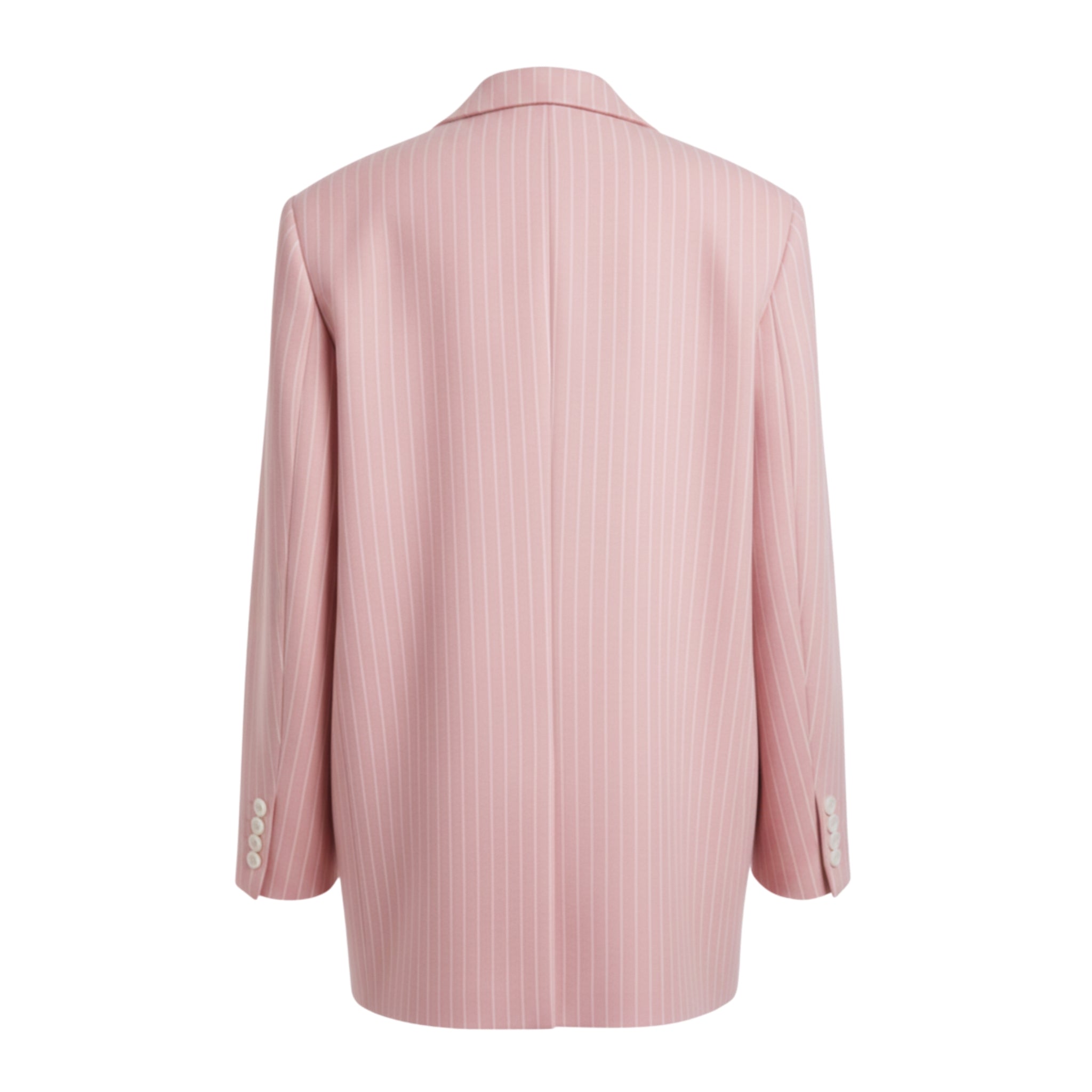 Tailory baby pink oversized blazer back view