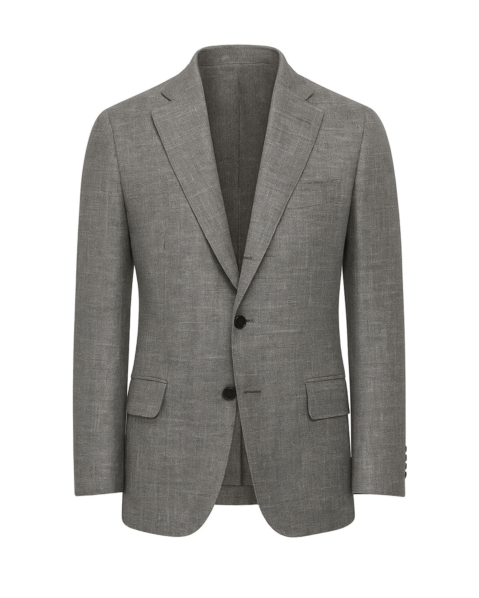 Tailory stone Loro Piana lightweight summer blazer front view