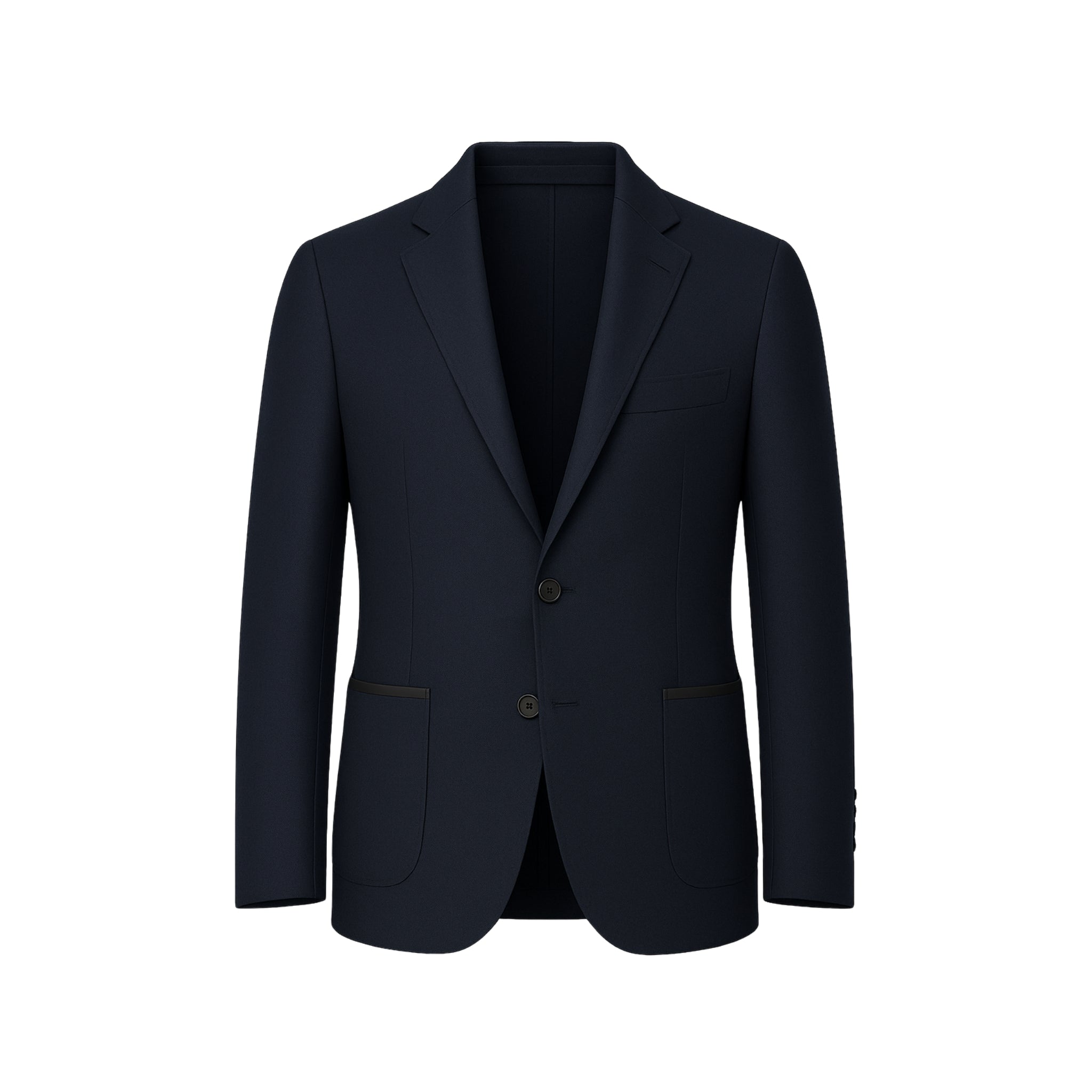 Tailory navy Commodore blazer front view