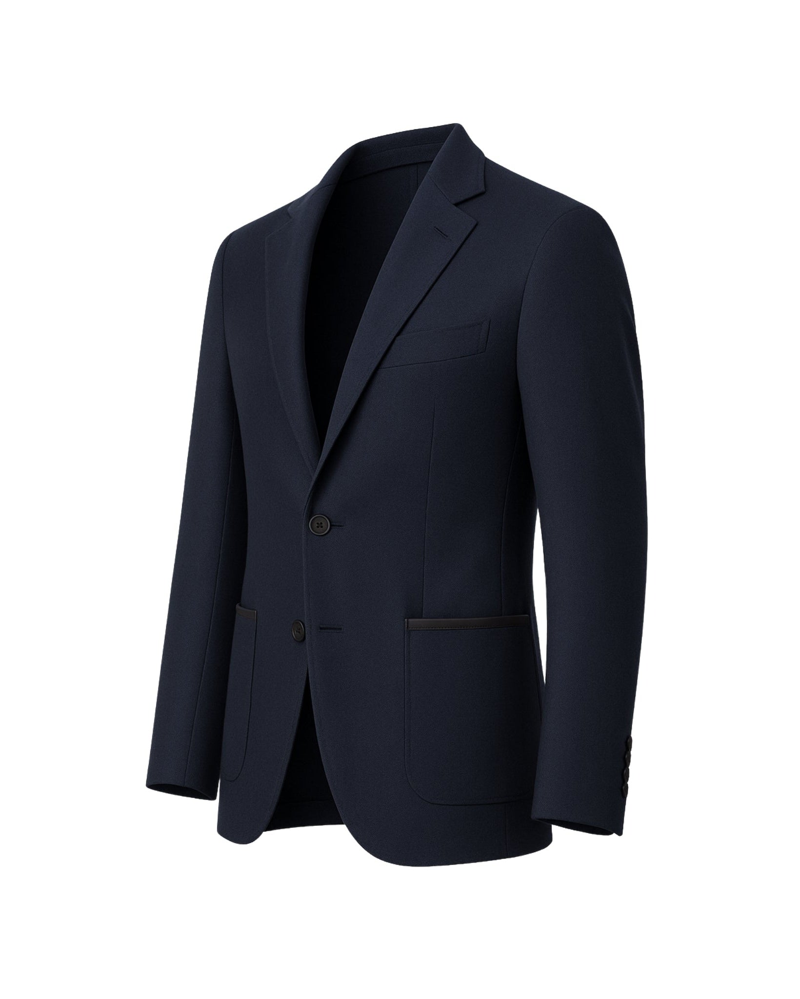 Tailory navy Commodore blazer side view