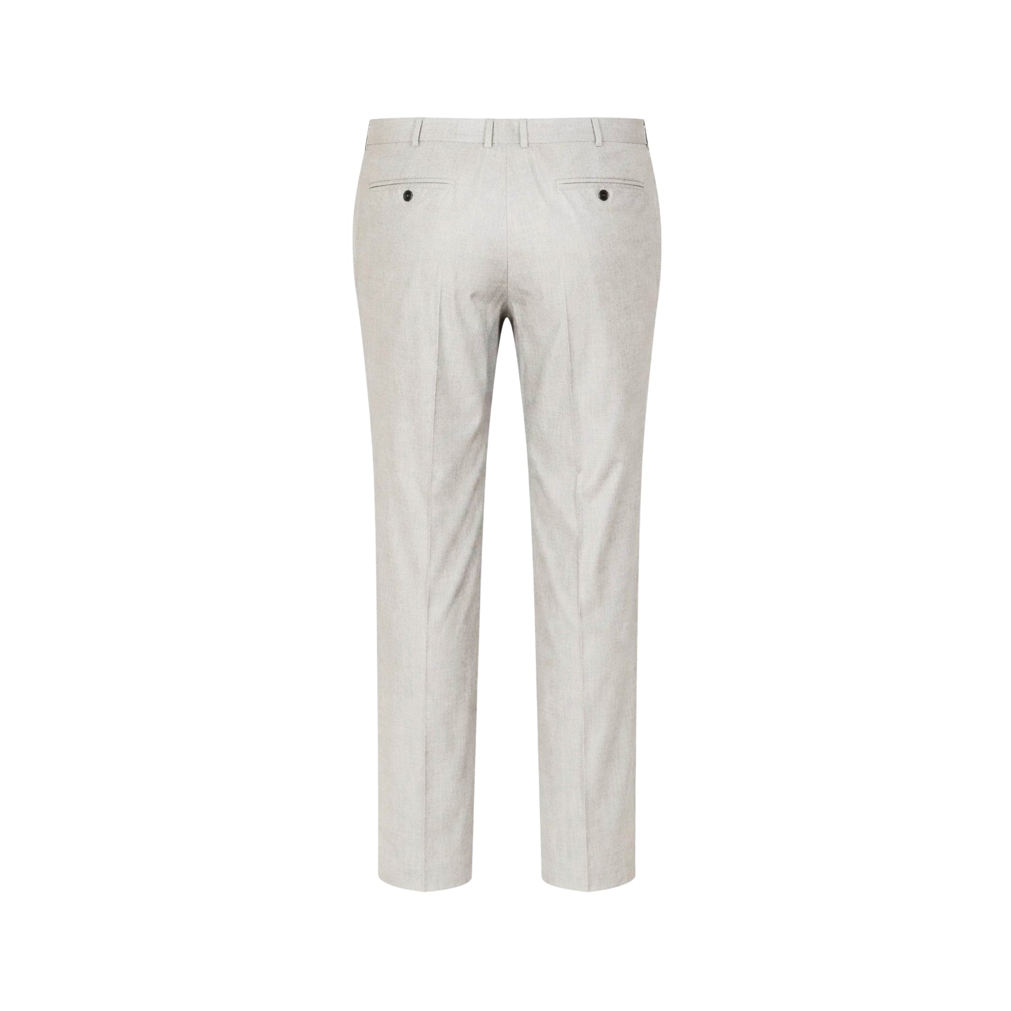 Tailory grey tailored dress trousers back view