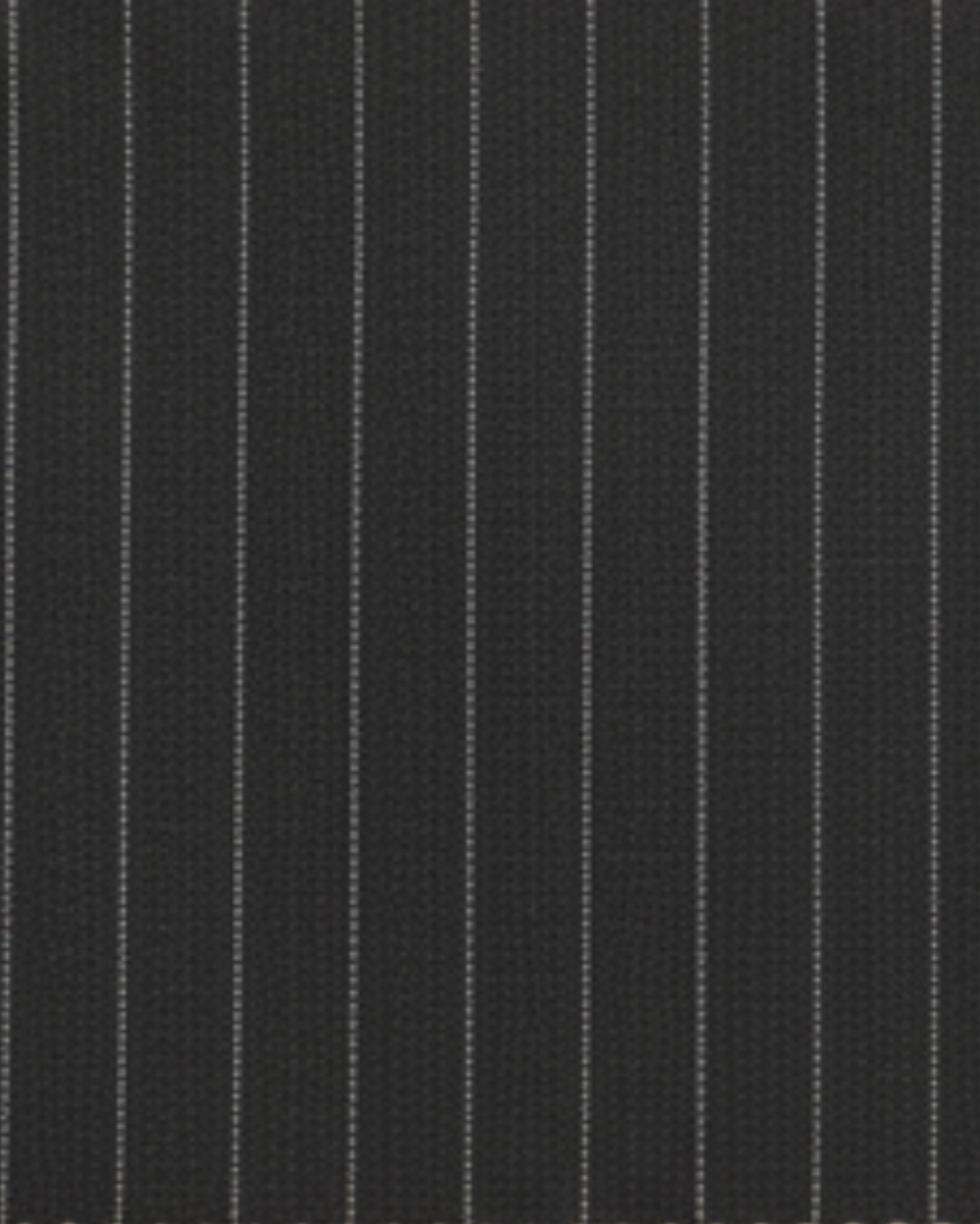 Tailory charcoal pinstripe suiting fabric swatch