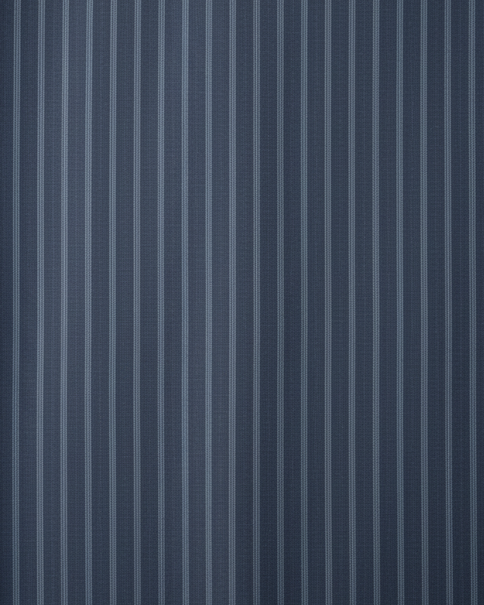 Tailory navy pinstripe shirting fabric swatch