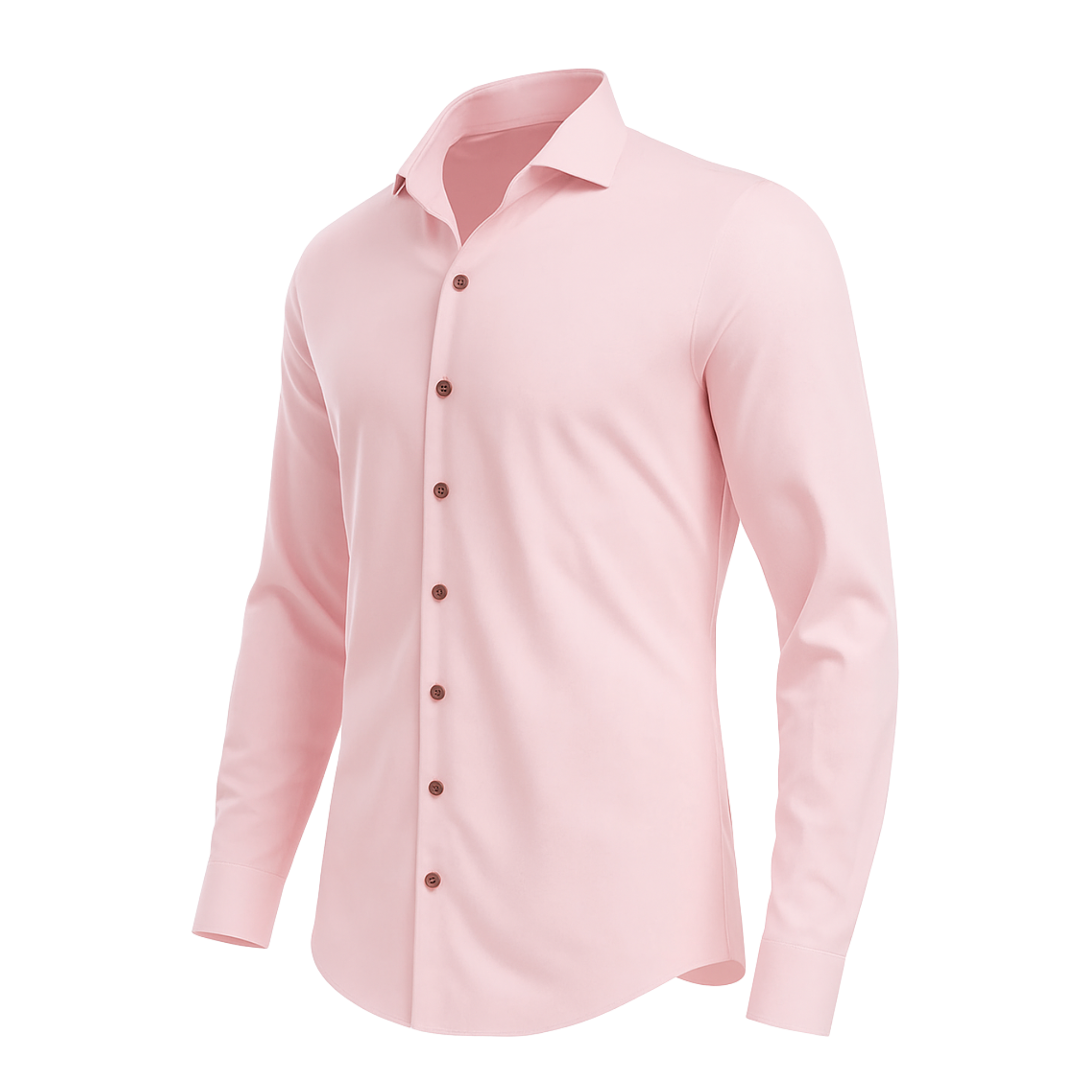 Tailory pink dress shirt side view