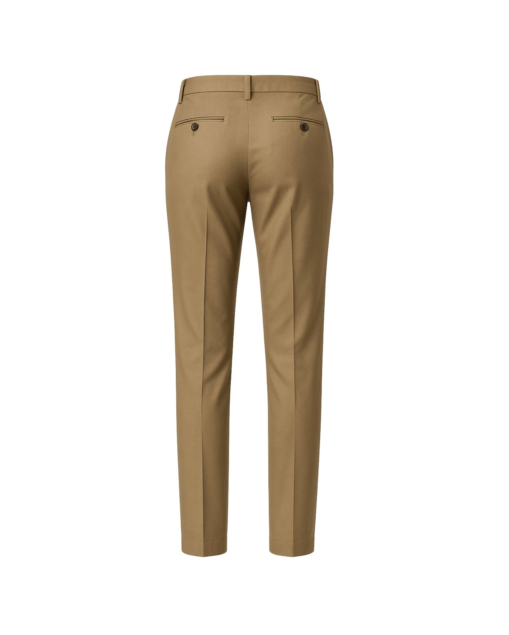 Tailory khaki slim-fit chinos back view