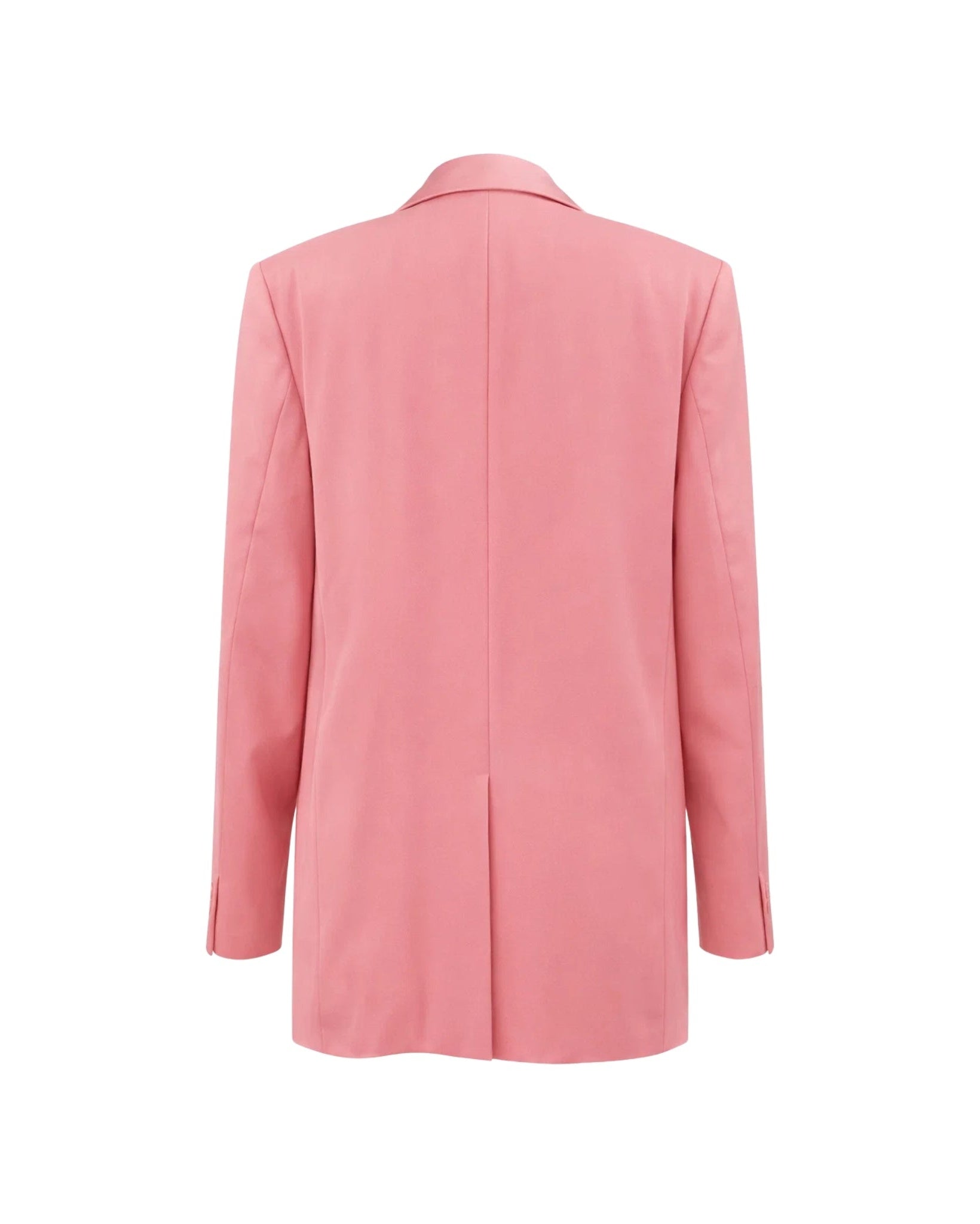 Tailory pink tailored blazer back view