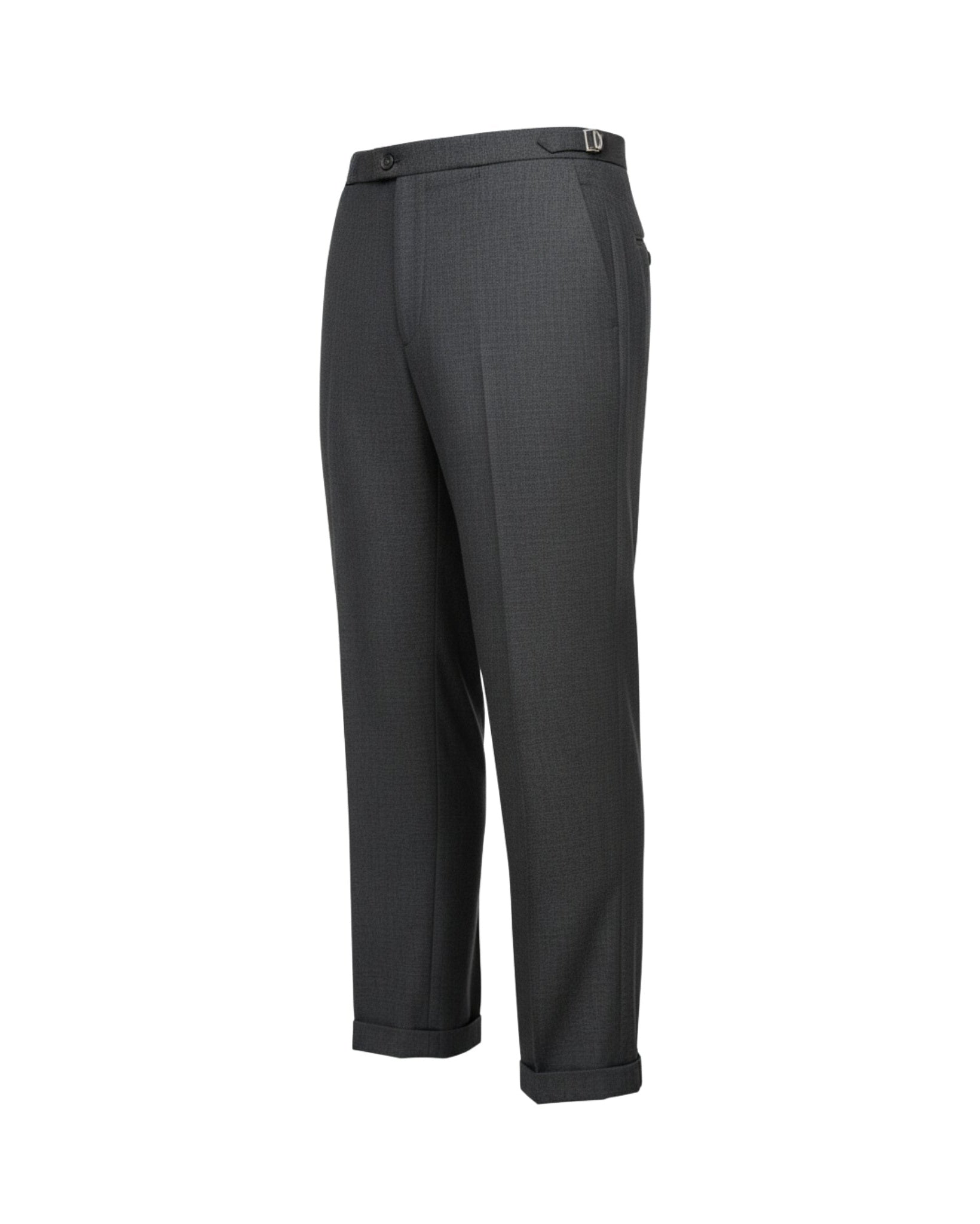 Tailory charcoal tailored dress trousers side view