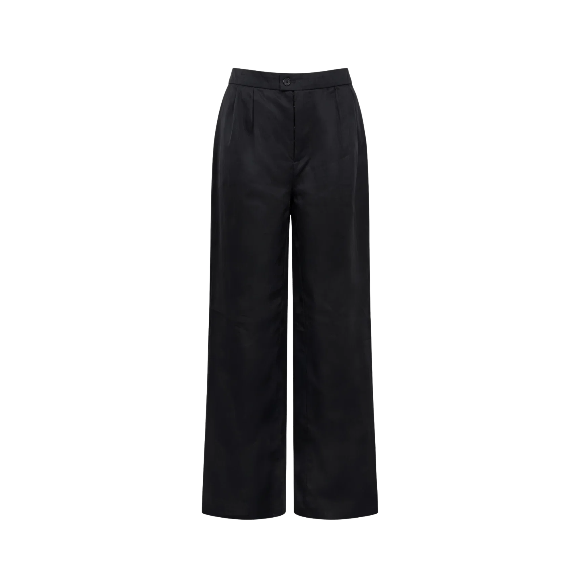 Tailory_Trousers_Black_BoxPleat_WideLeg_FrontView