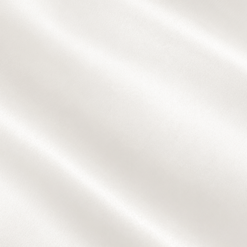 Tailory cream satin finish trousers detail
