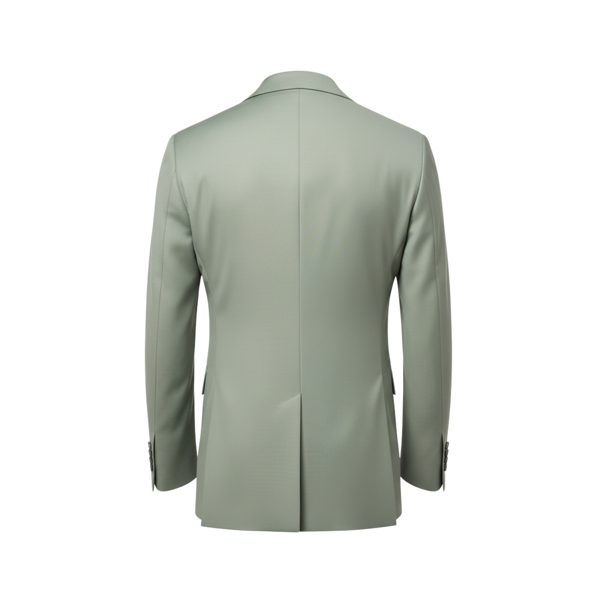 Tailory Sage single-breasted vest back view