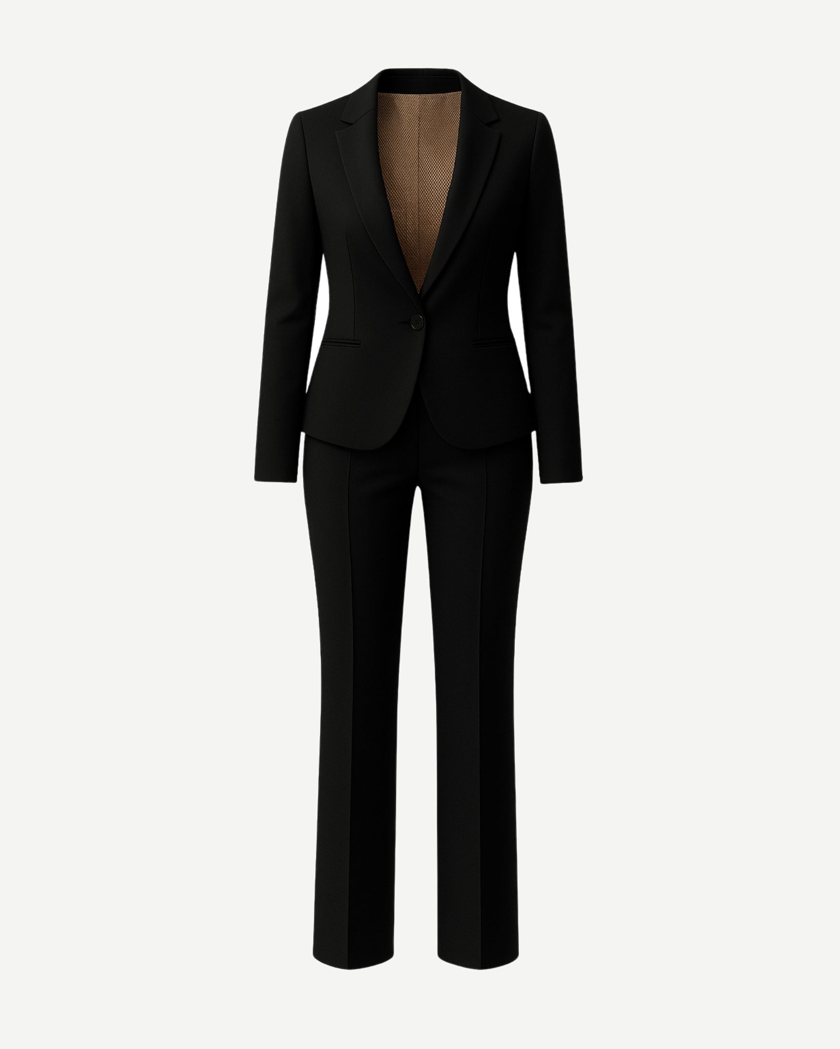 Tailory_Suit_Black_Bridal_TwoPiece_SatinLapels_FrontView