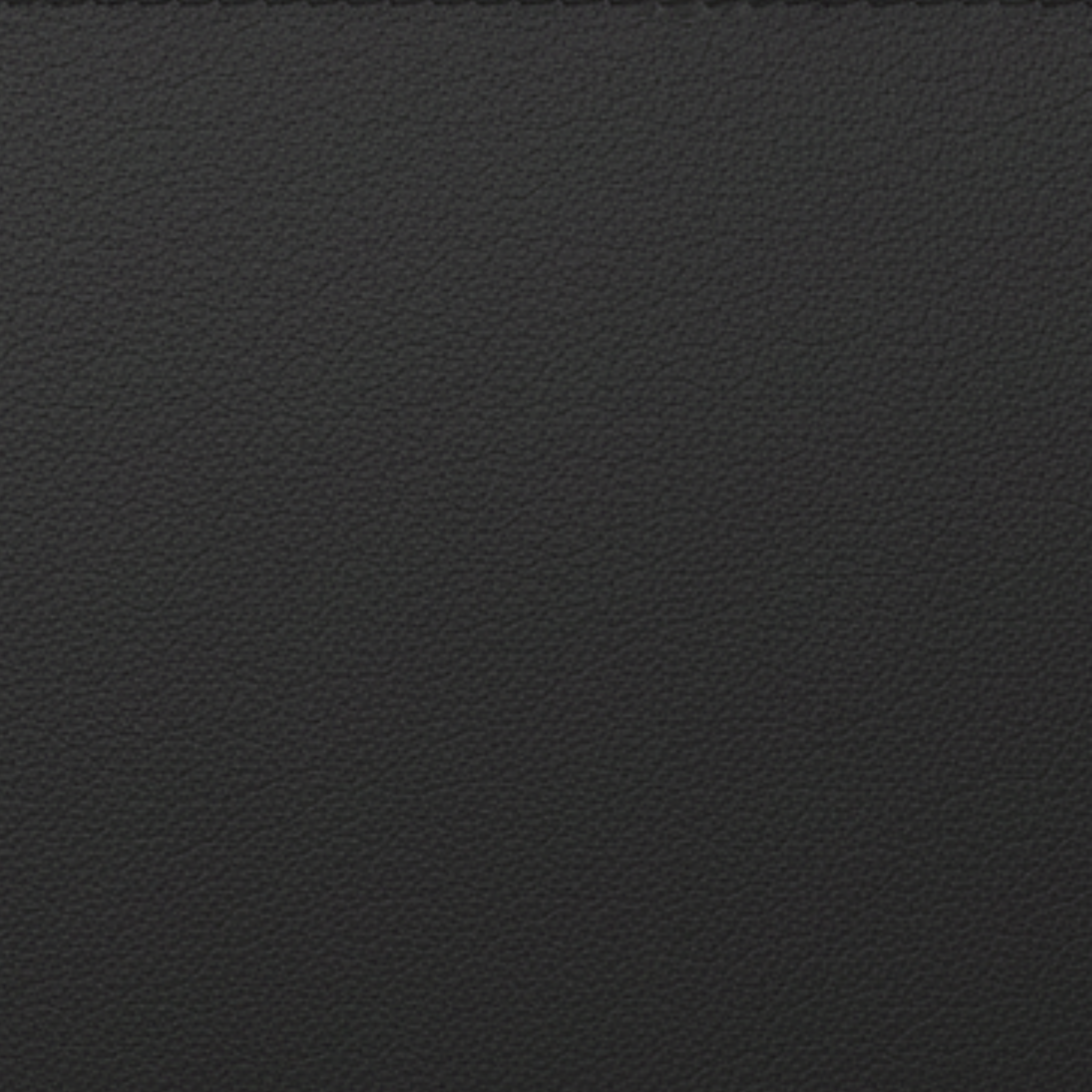 Tailory black leather material swatch