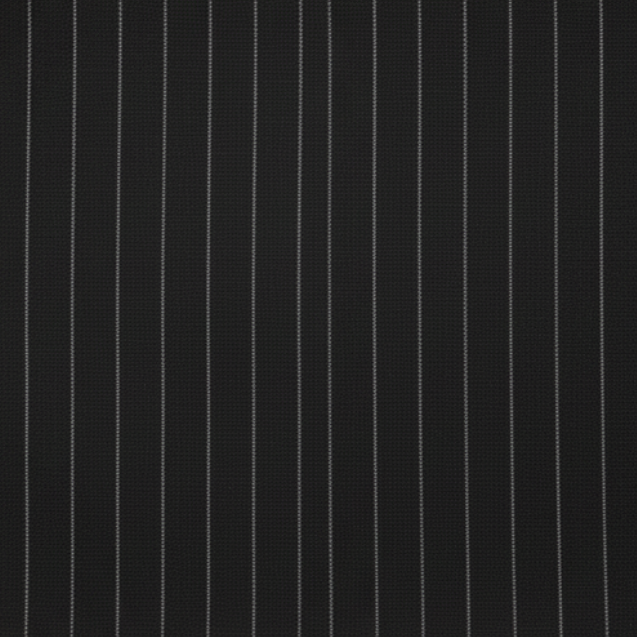 Tailory black pinstripe wool-blend tailored fabric swatch