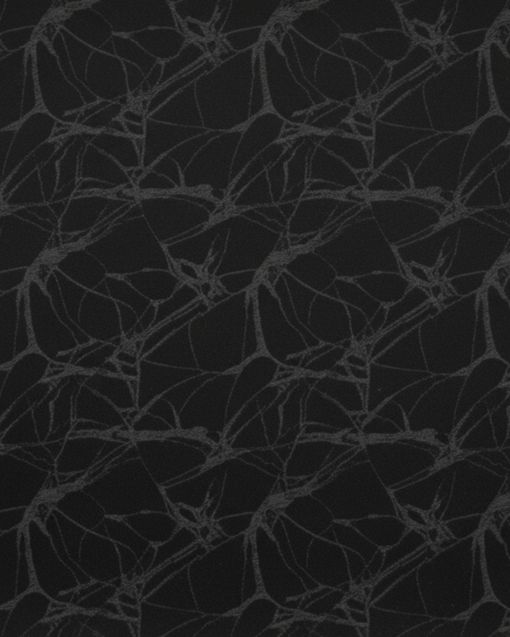 Tailory black spiderweb jacquard fabric swatch