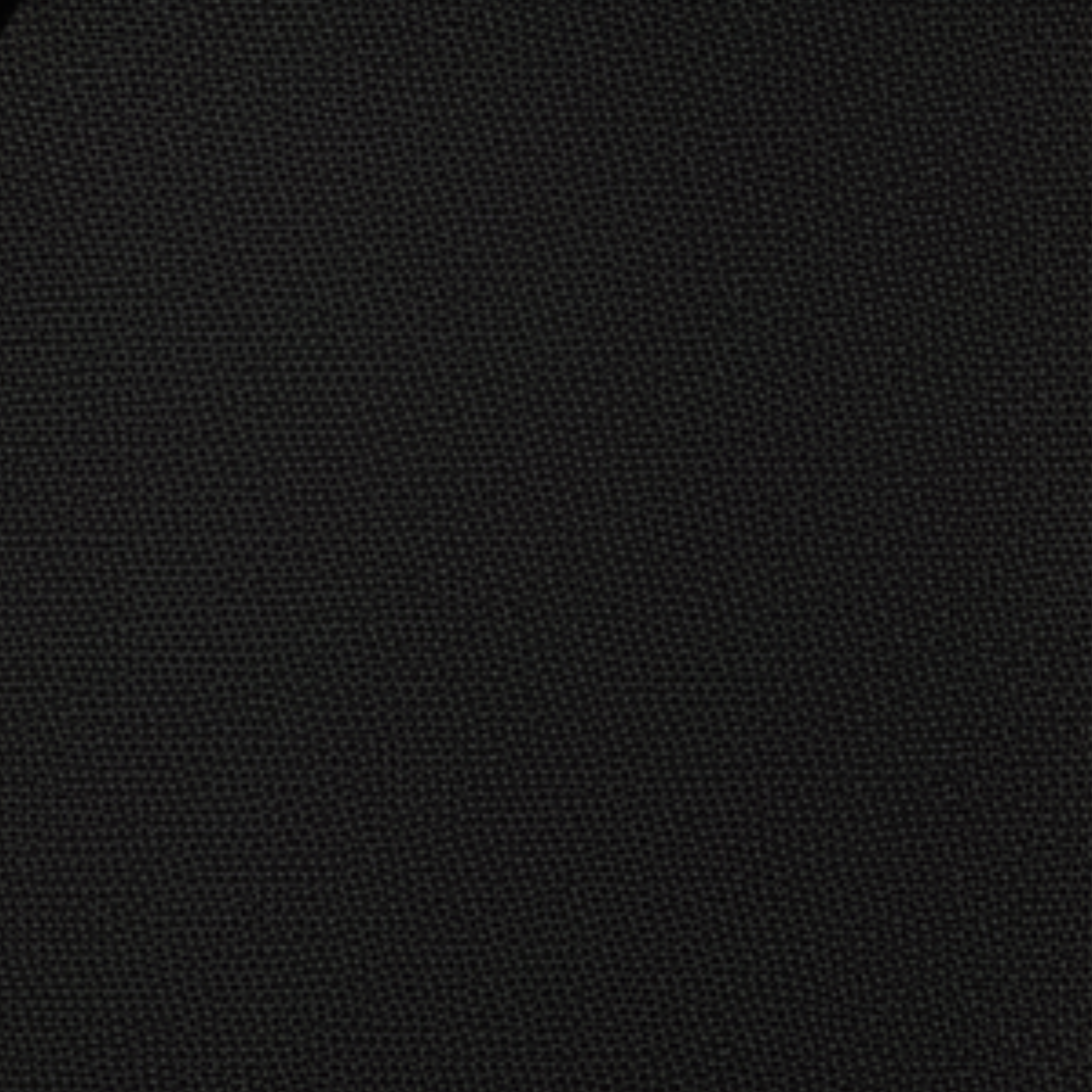 Tailory black suiting fabric swatch with subtle texture used in fitted two-button blazer