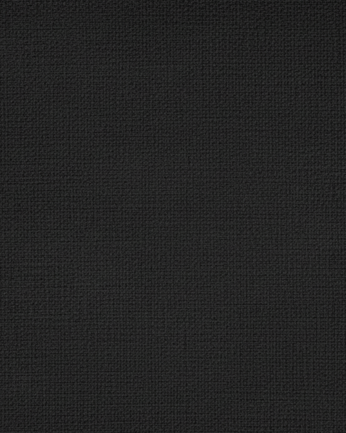 Tailory black wool-blend formal vest suiting fabric swatch