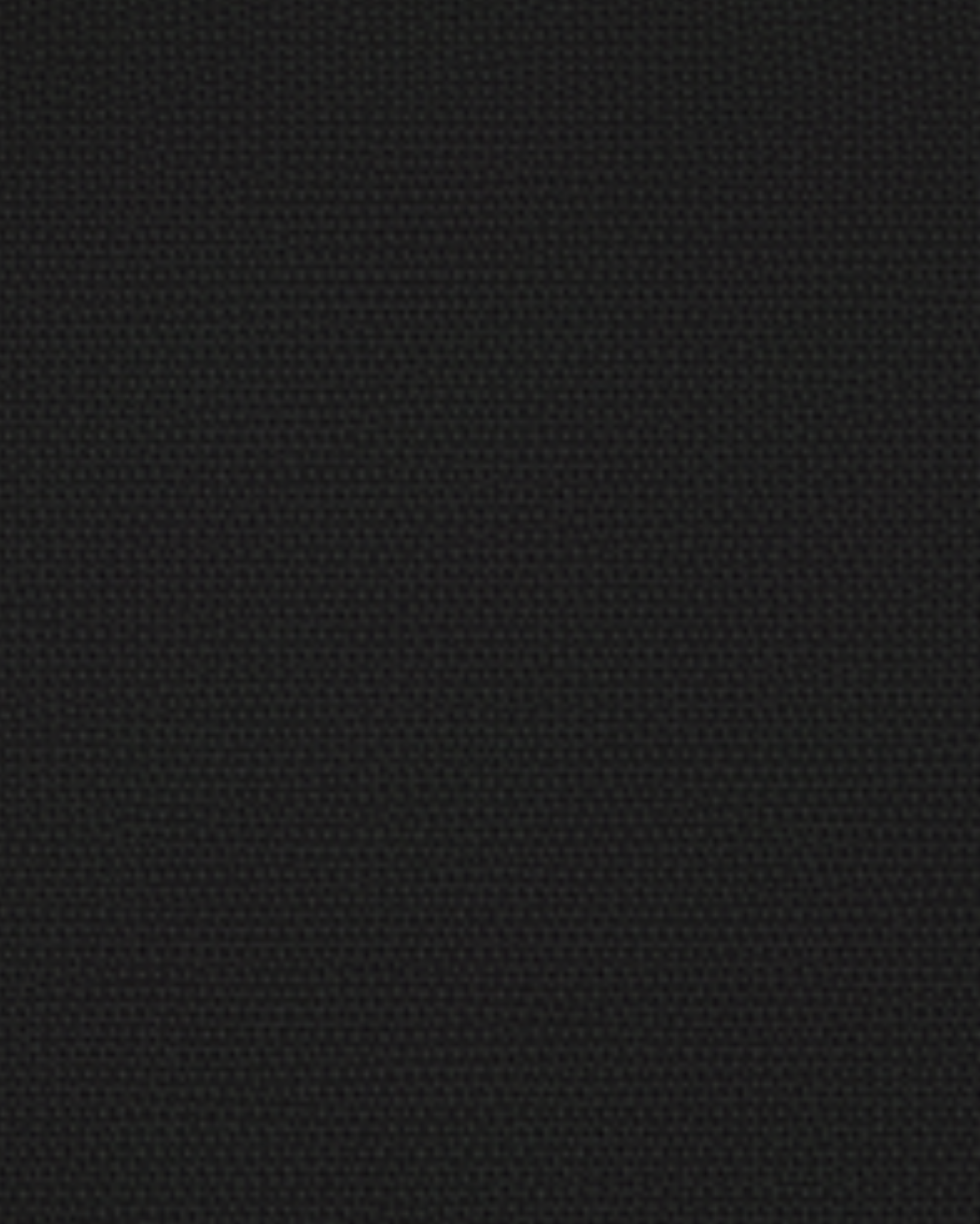 Tailory black wool suiting fabric with satin lapel facing swatch