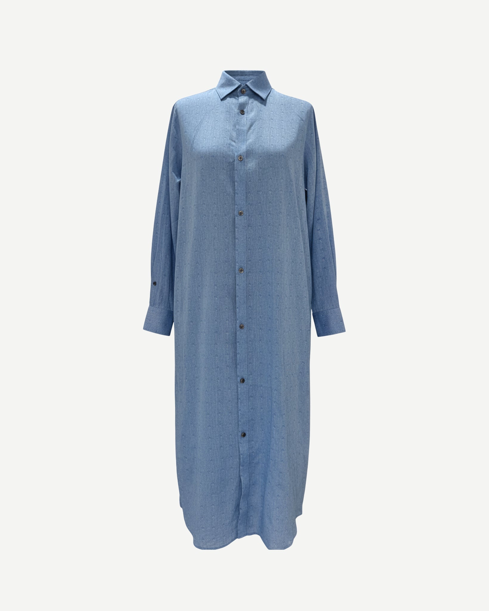 Tailory_Dress_Blue_Chambray_Oversized_Shirt_FrontView