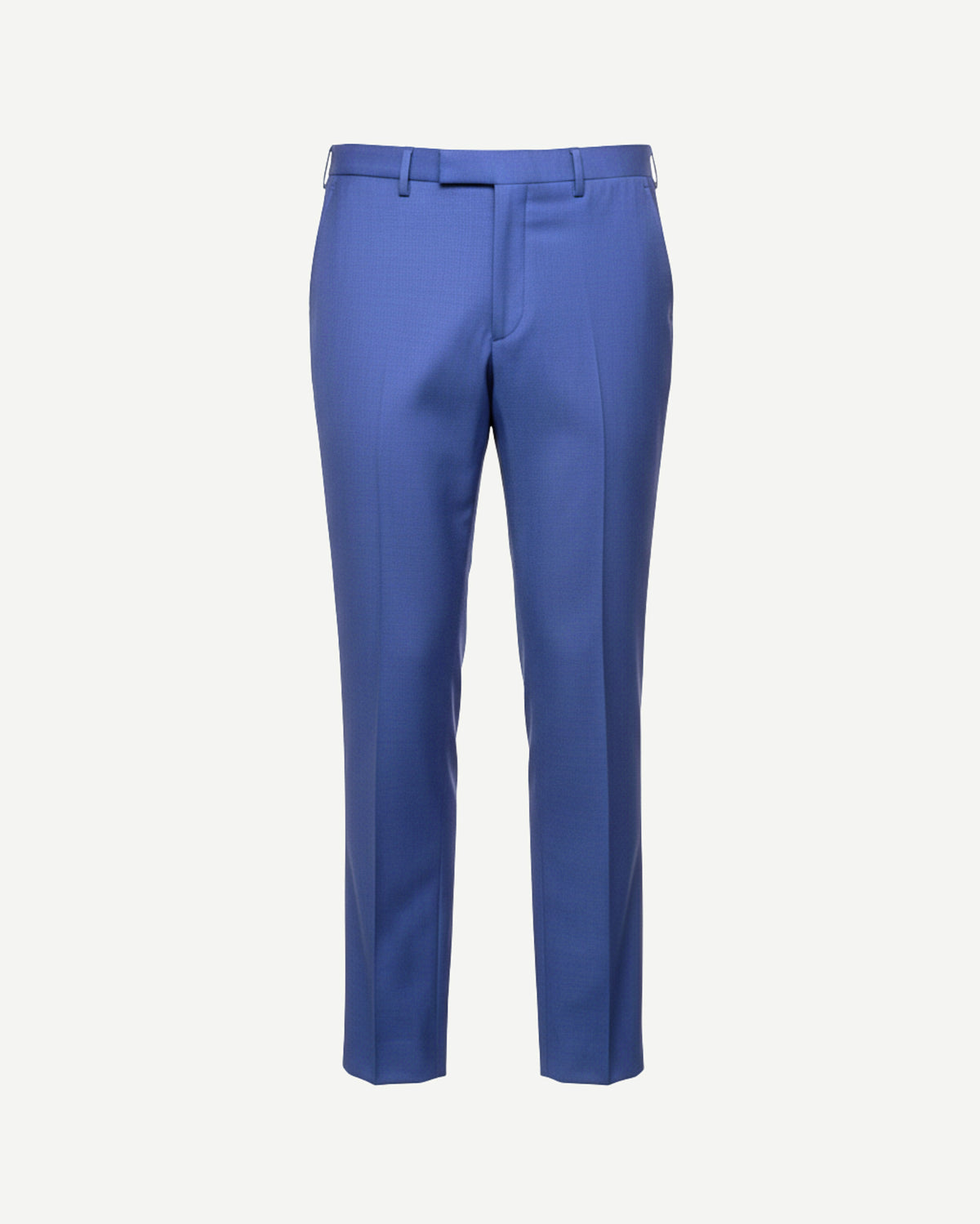 Tailory blue cropped tailored trousers front view