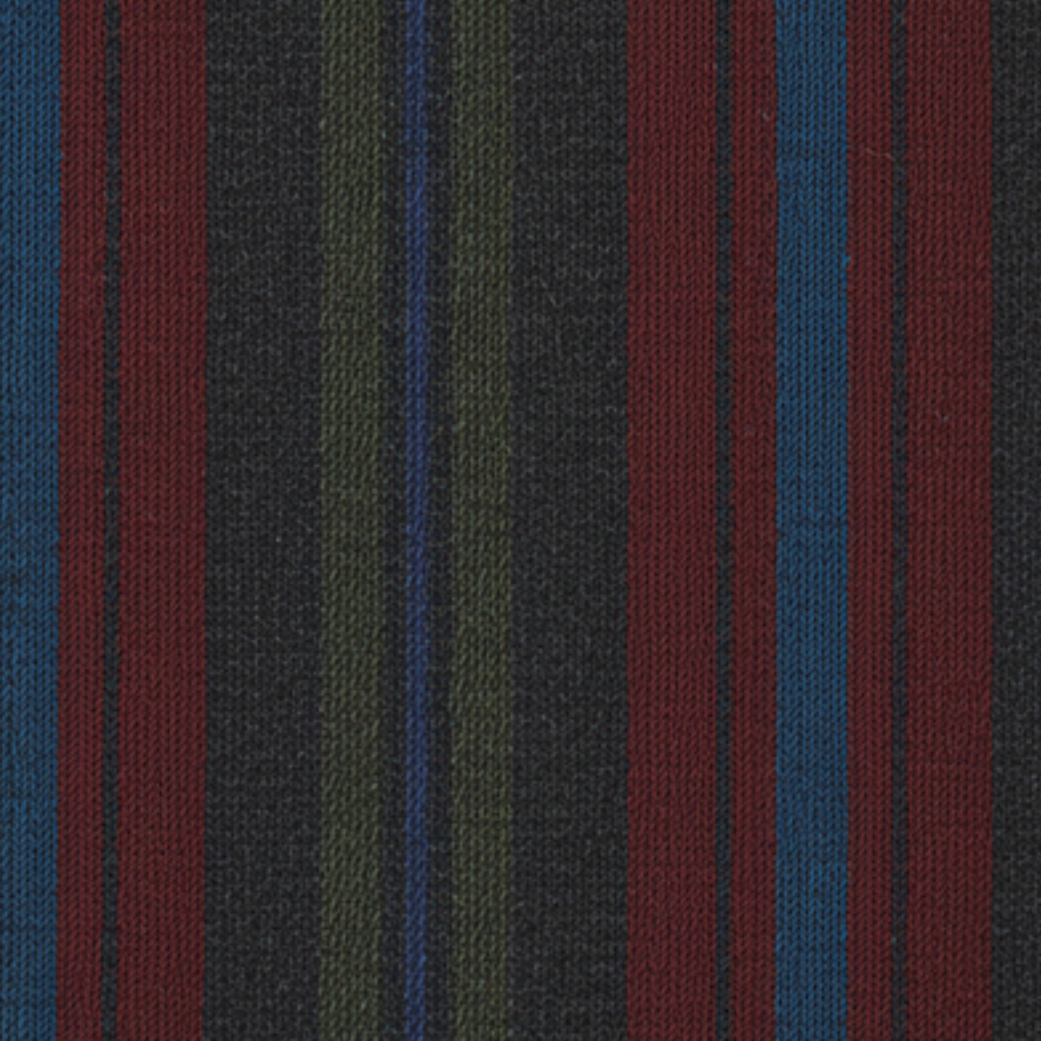 Tailory multicolor flannel stripe suiting fabric swatch