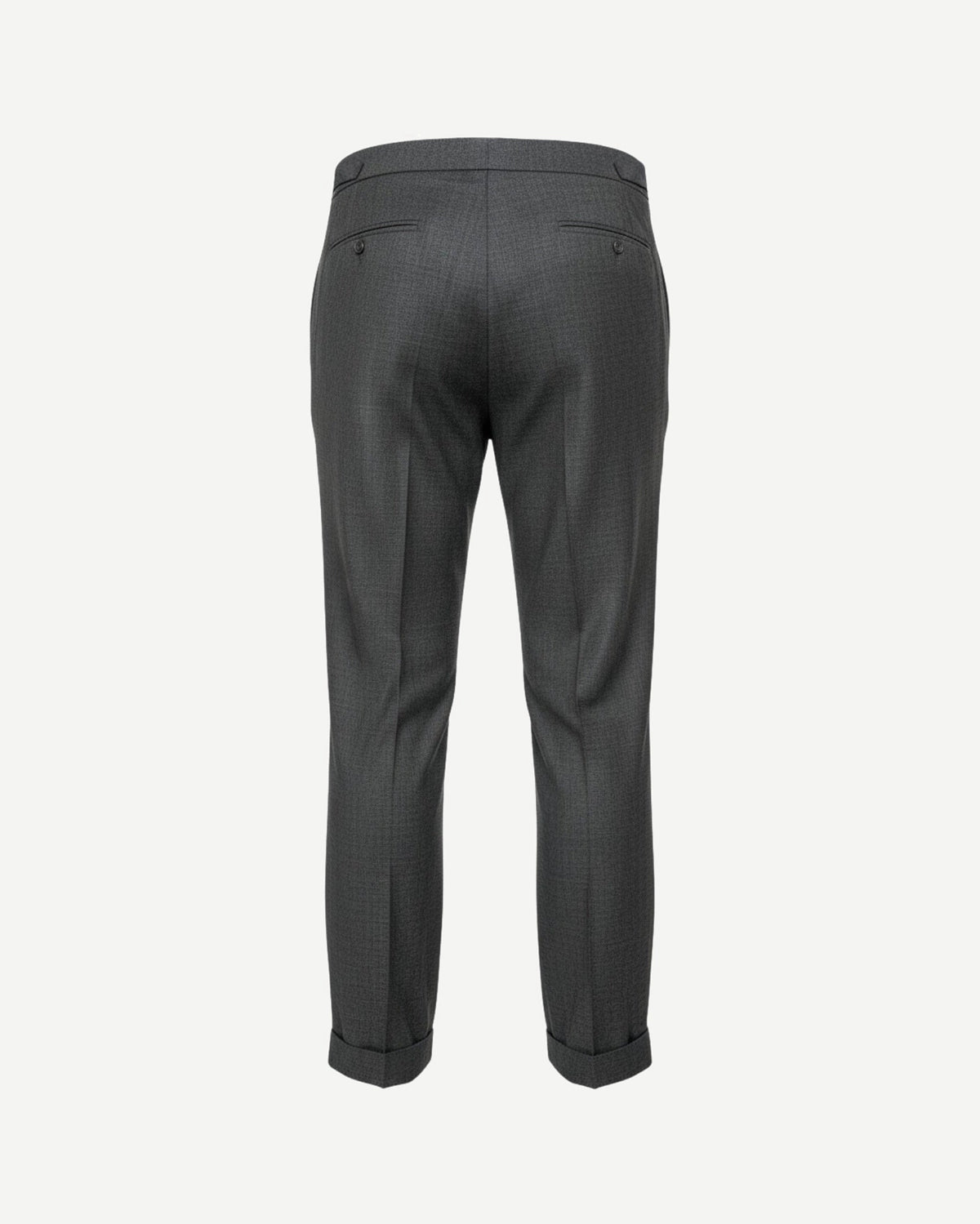 Tailory charcoal tailored dress trousers back view