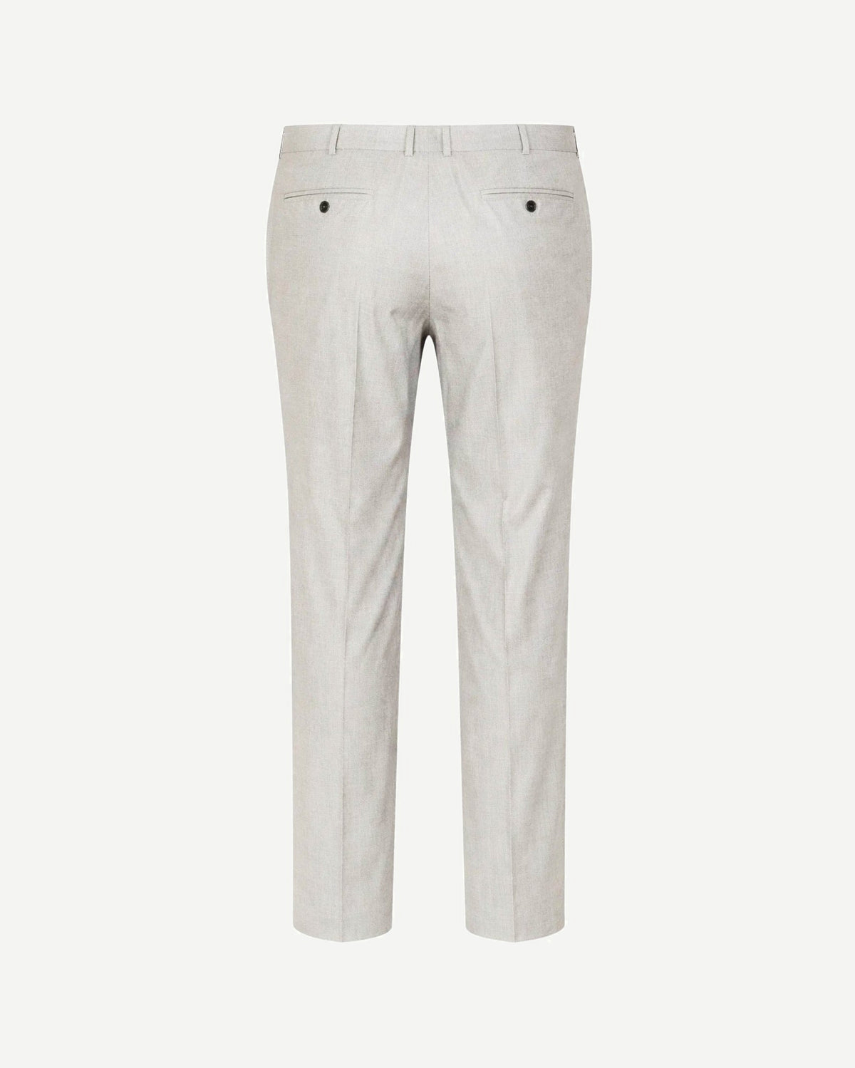 Tailory grey tailored dress trousers back view
