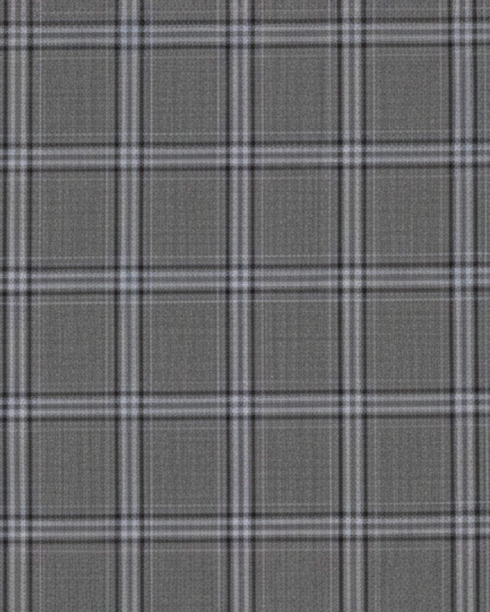 grey glenplaid croppedblazer fabric swatch