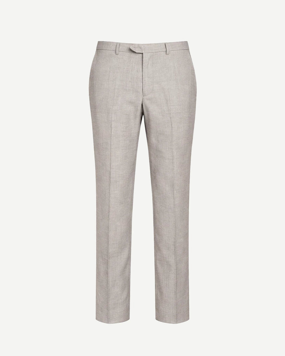 Tailory heather grey tailored trousers front view