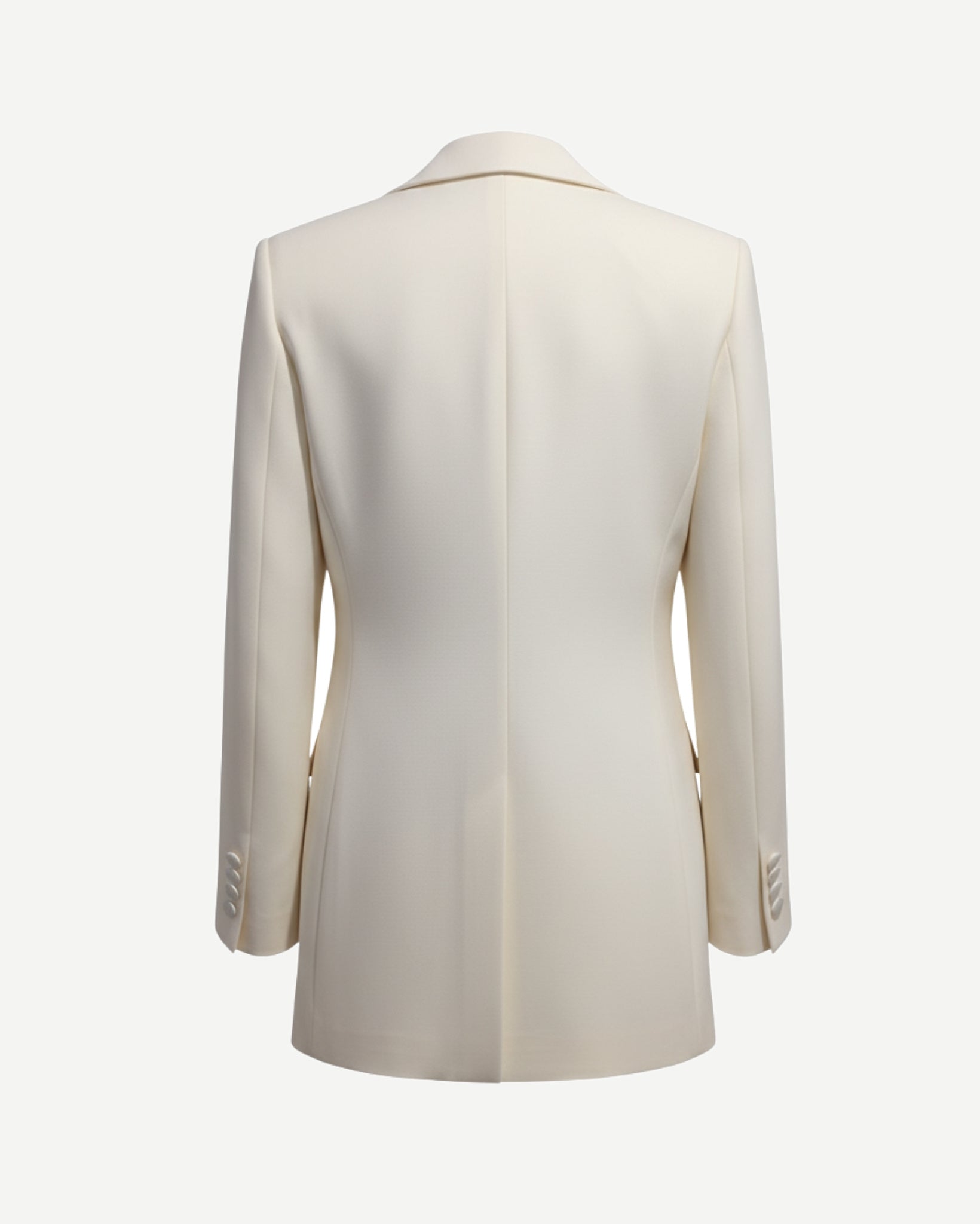 Tailory ivory tailored jacket back view