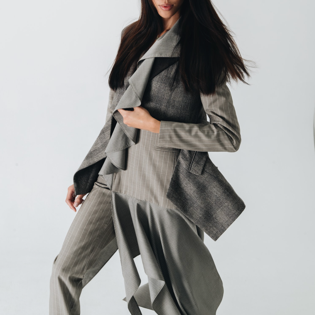 trousers and blazer model pic