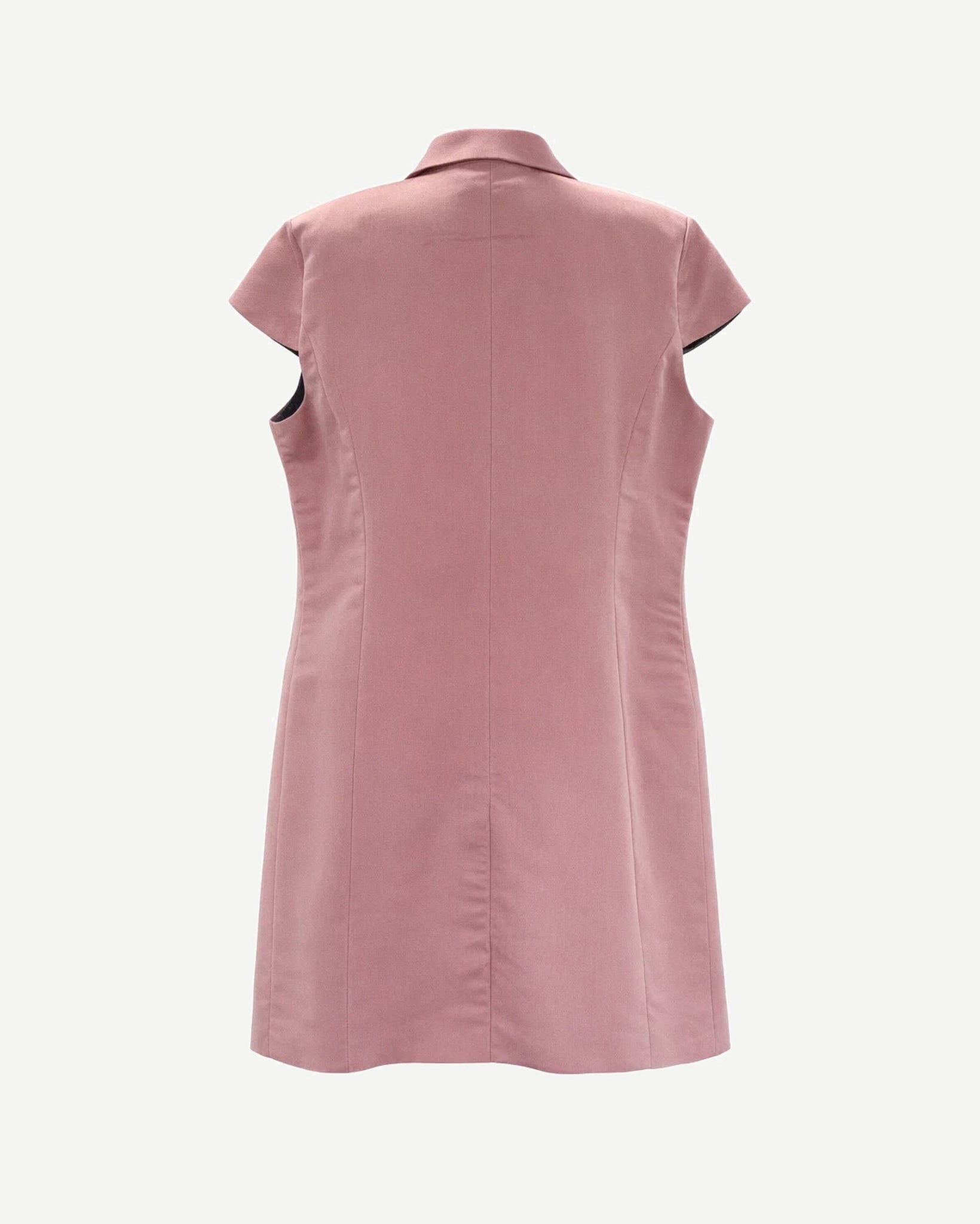 Tailory pink tailored blazer dress back view