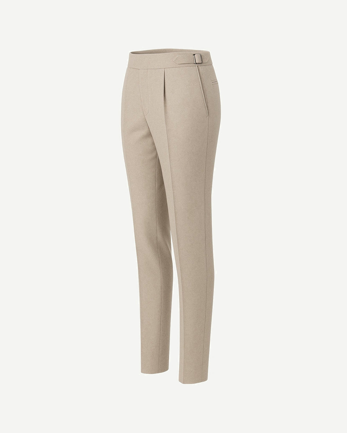 Tailory stone flannel Regatta trousers side view
