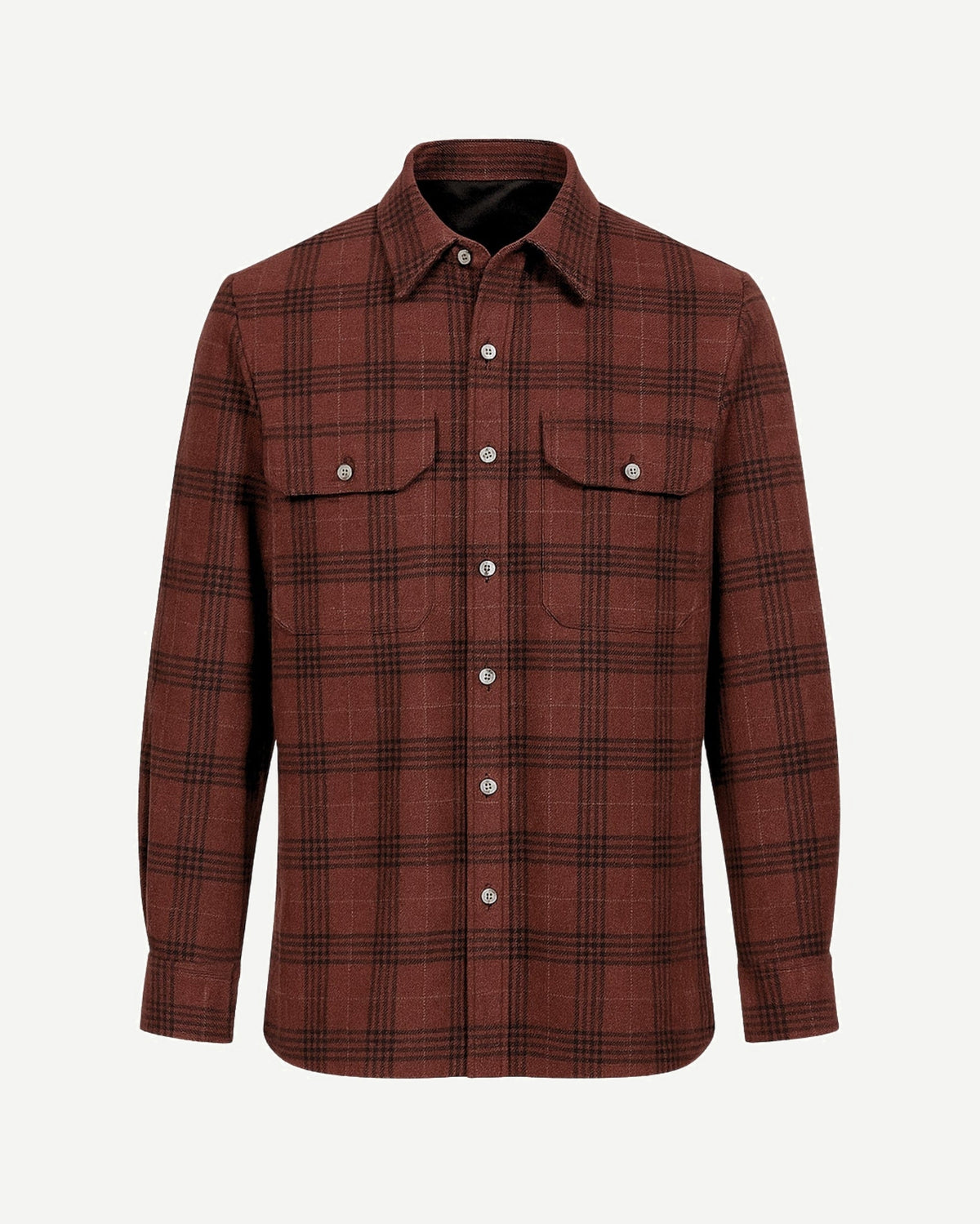 Tramonto Sunset Shirt Jacket — Lightweight Elegance with Luxe Pearl Accents