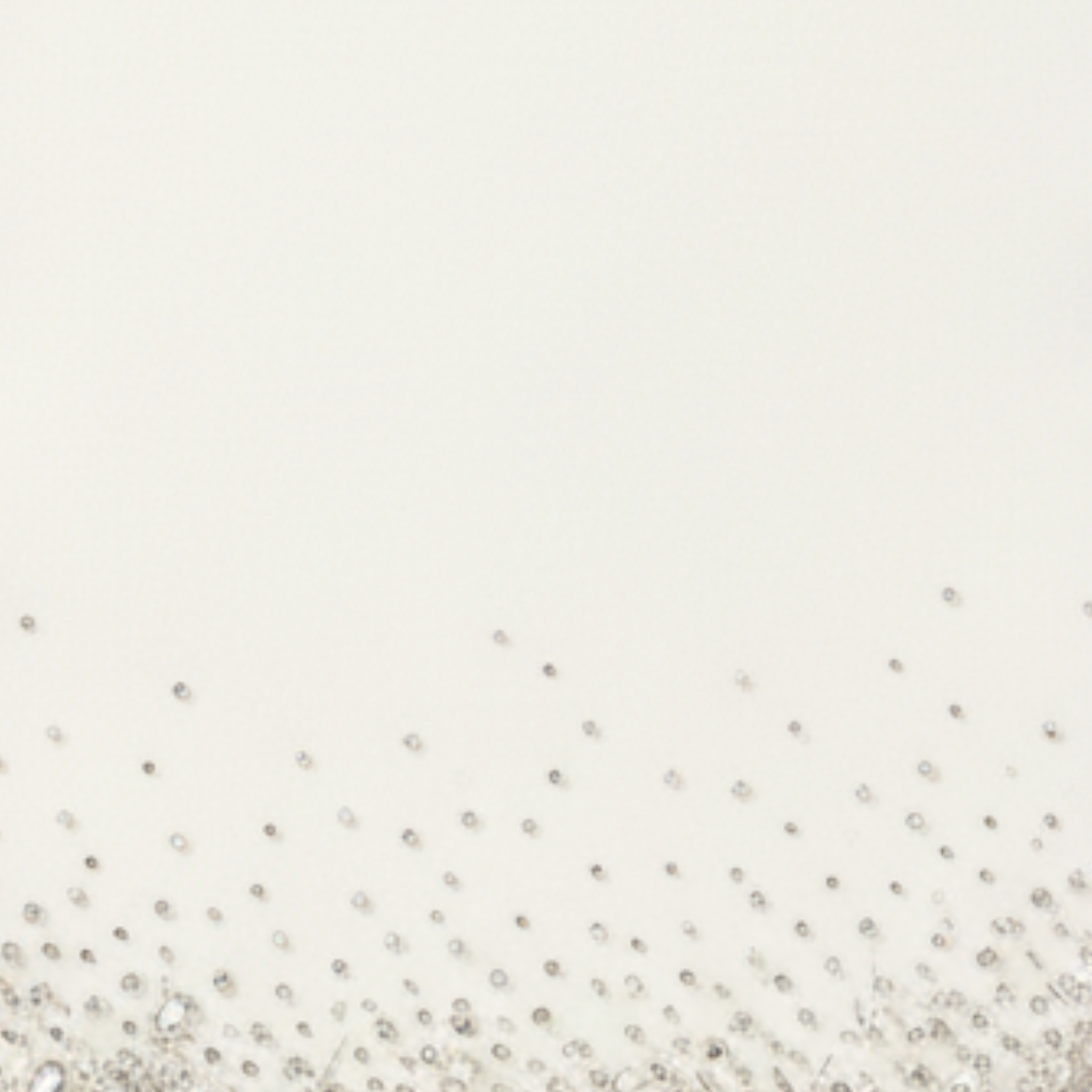 Tailory white velvet ombré embellished fabric swatch