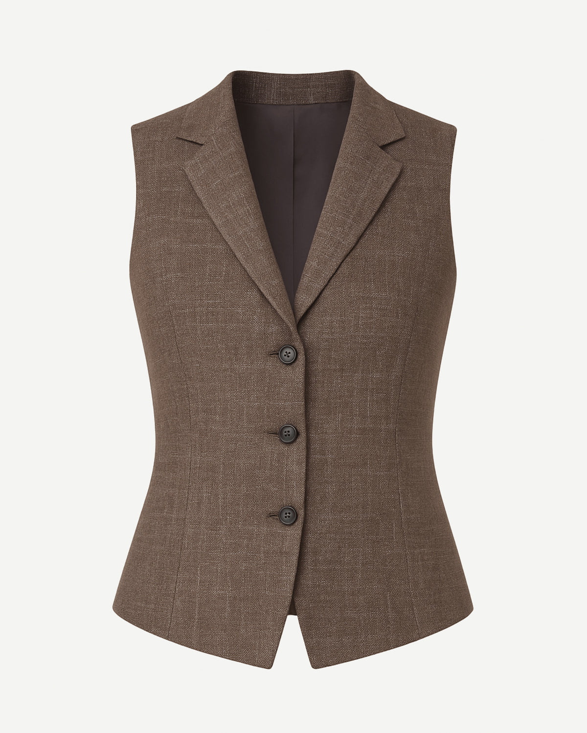 Women’s Tailored Vest Top | 3 - Button Front - Vest - The Tailory New York