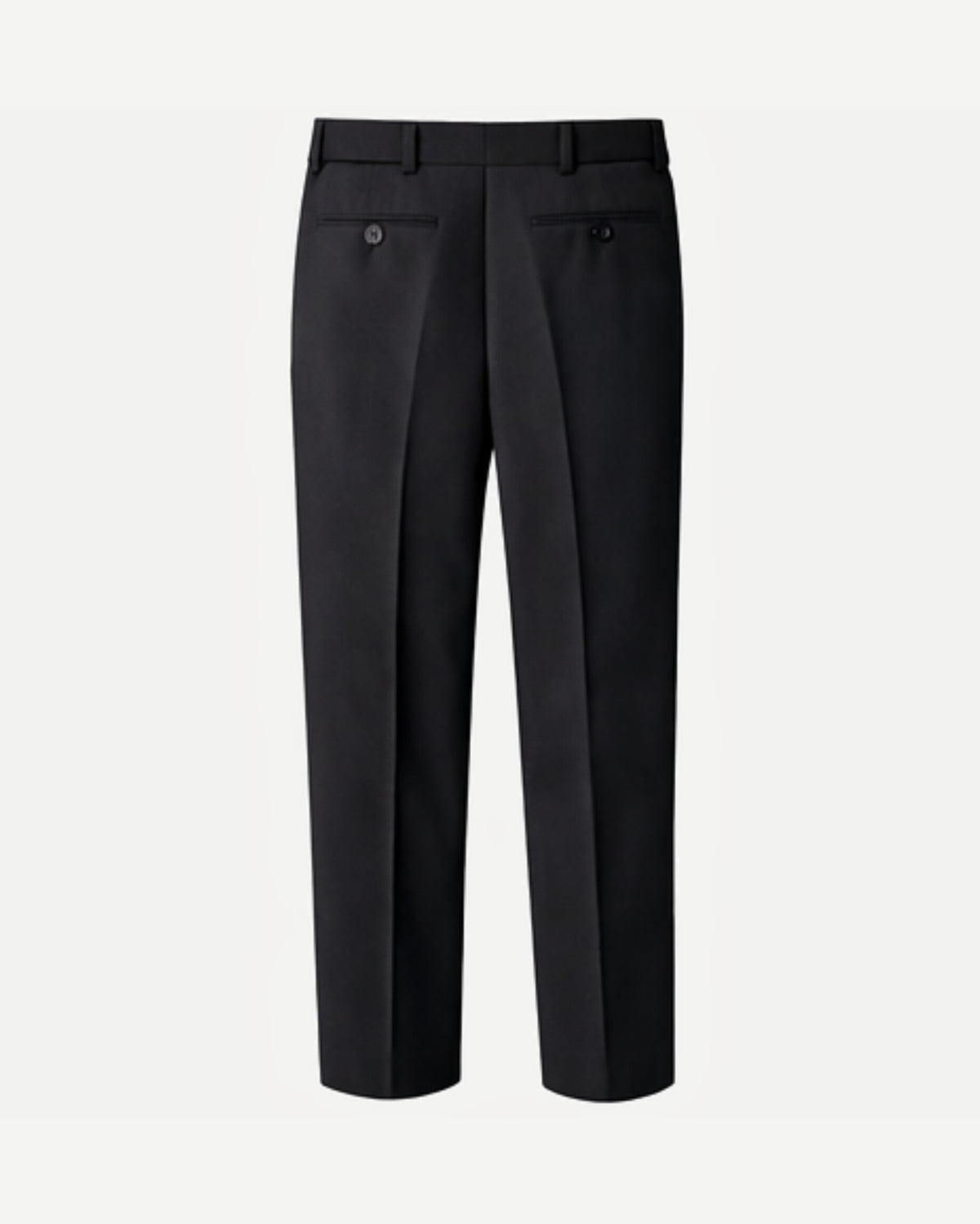 Women's Wearhouse | Black Oversized Women's Suit Pant in a sleek black fabric featuring back buttoned welt pockets and belt loops for a polished and versatile formal look.