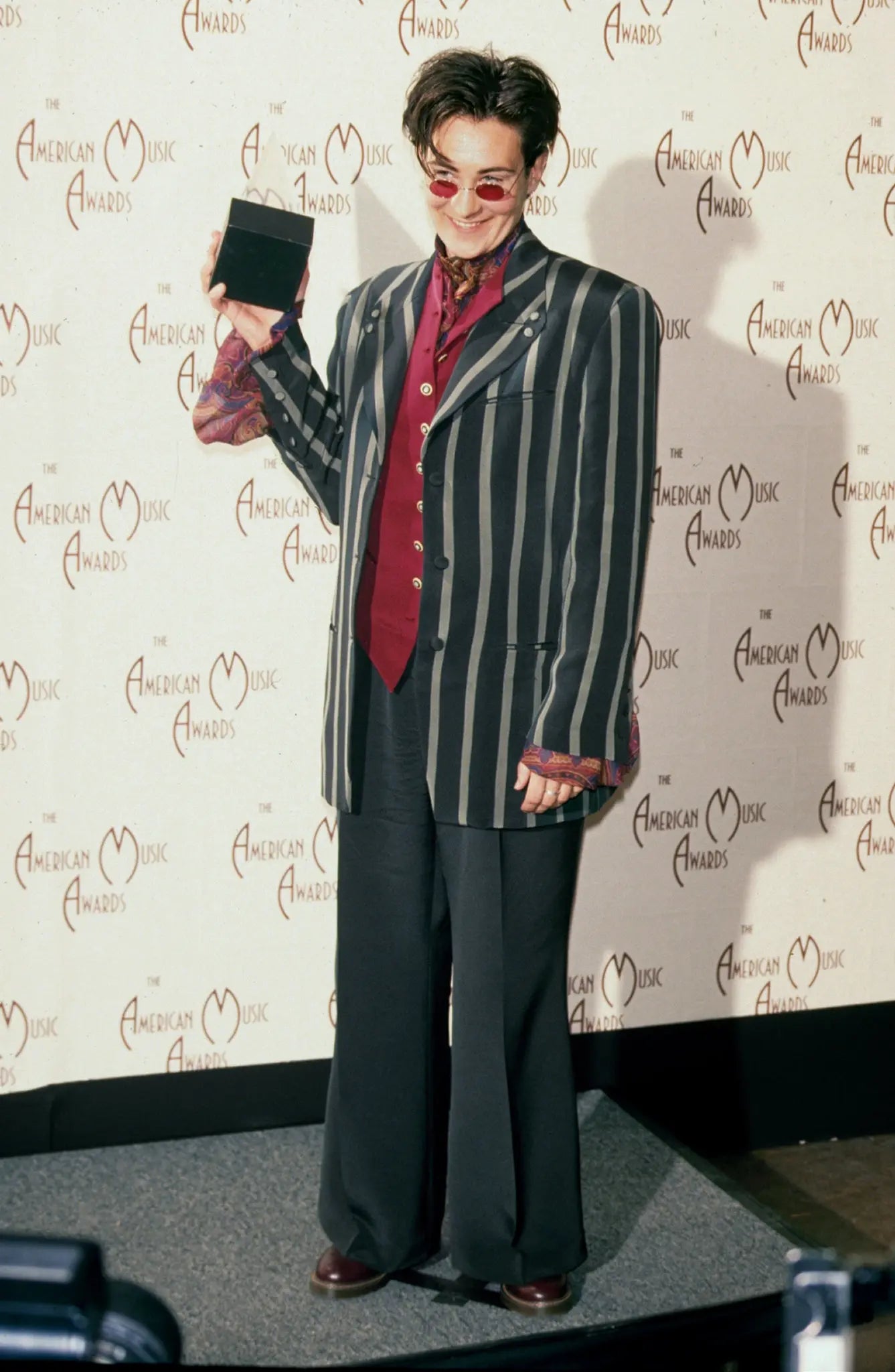 KD Lang (courtesy of NYTimes) at the American Music Awards in 1993.Credit...The LIFE Picture Collection:Getty Images