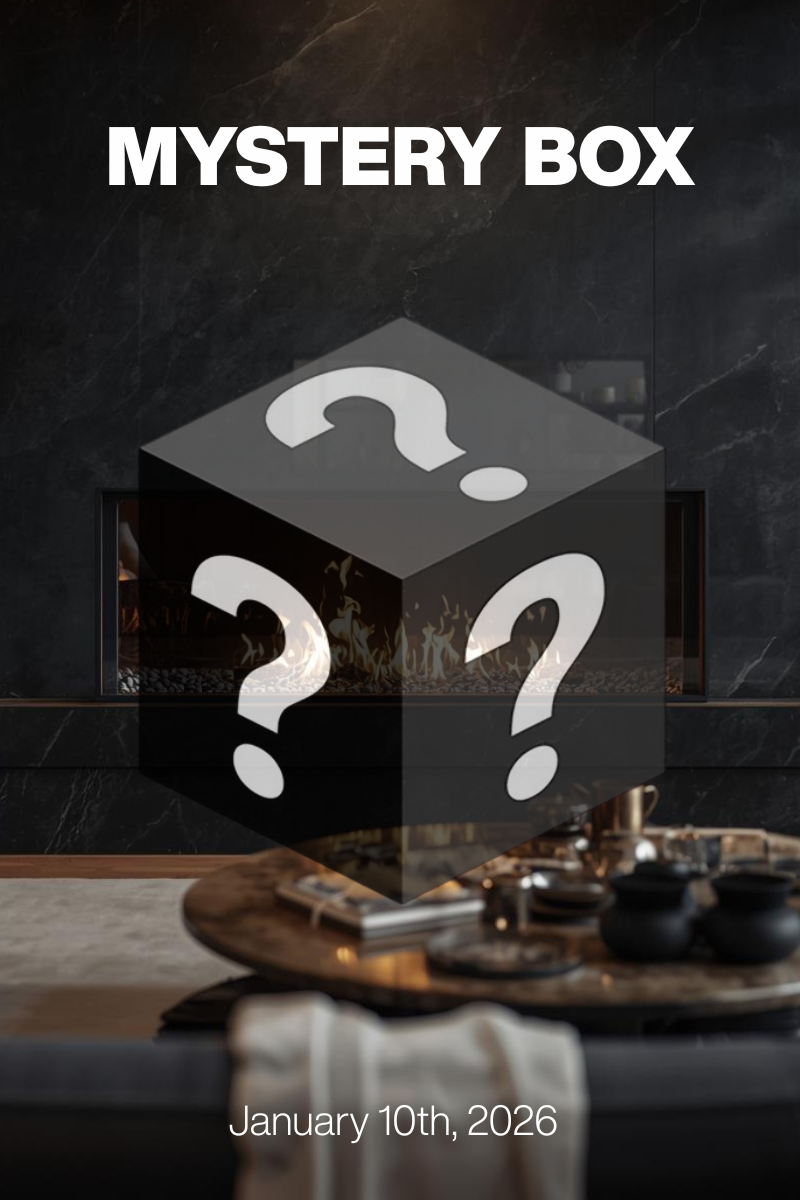MYSTERY BOX Jan 10th, 2026: Charcoal Elegance at $79/$99 + Designer Shoes $30