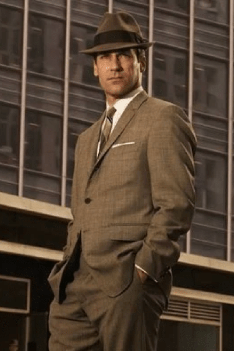 John Hamm as Don Draper from Mad Men