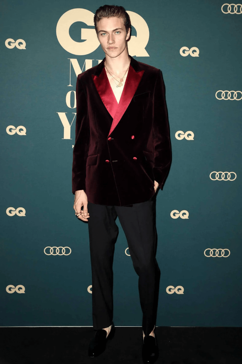 Lucky Blue Smith at the GQ Australia Men of the Year Awards in 2018. 
