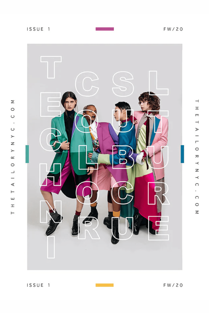 Models in The Tailory New York's Technicolor Subculture